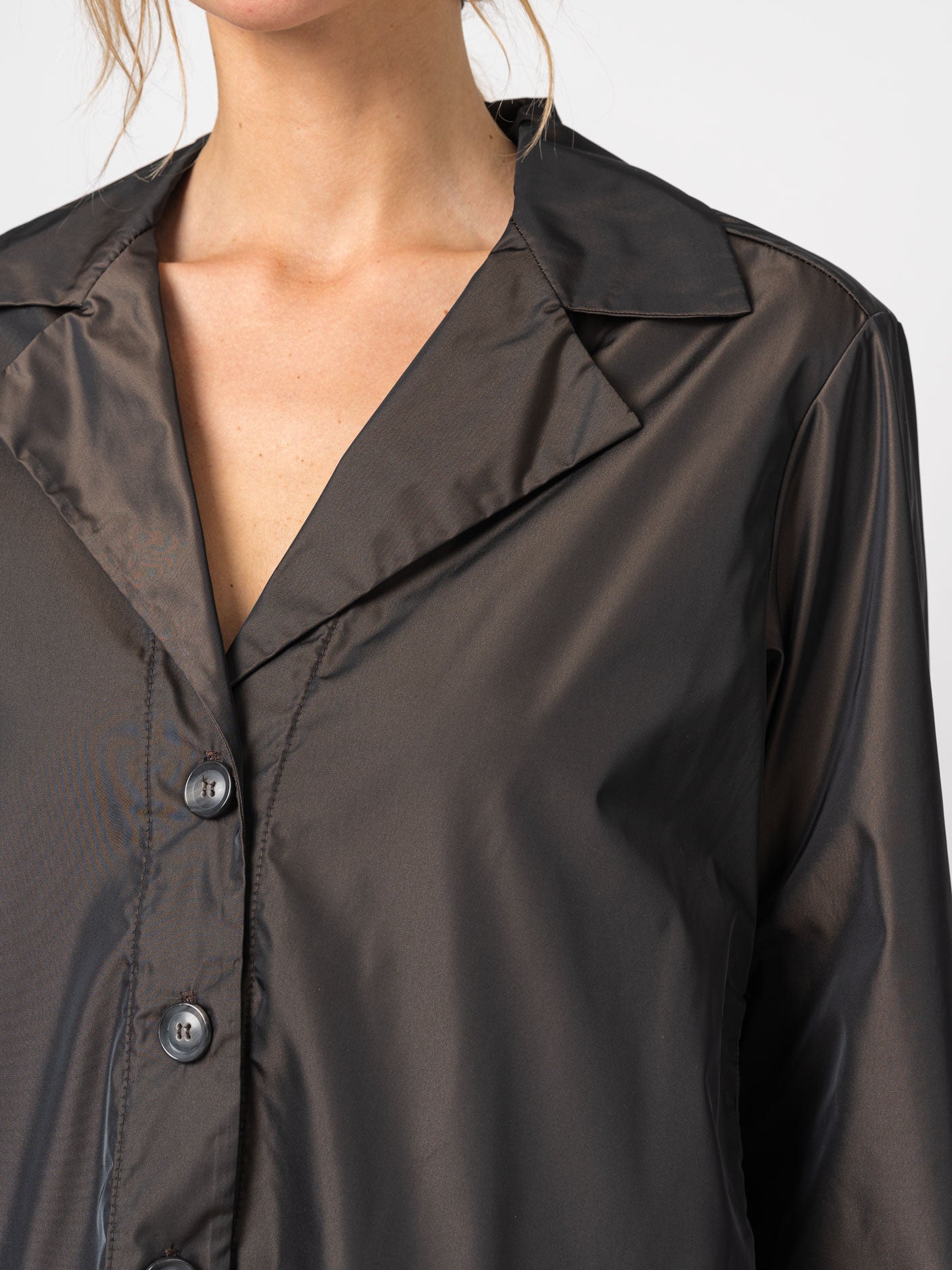 Button - Down Jacket - by TANDEM