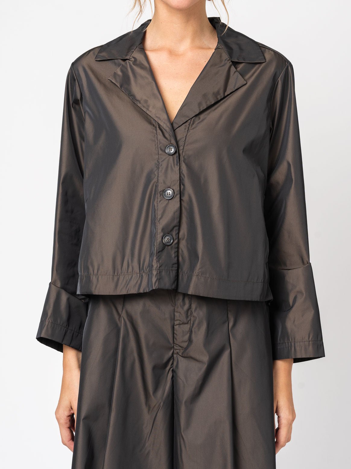 Button - Down Jacket - by TANDEM
