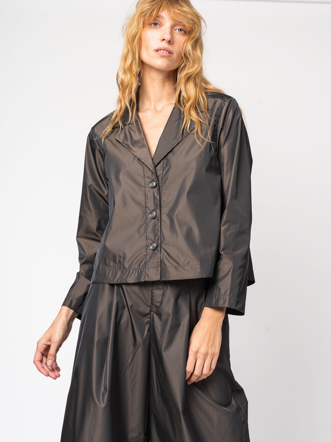 Button - Down Jacket - by TANDEM