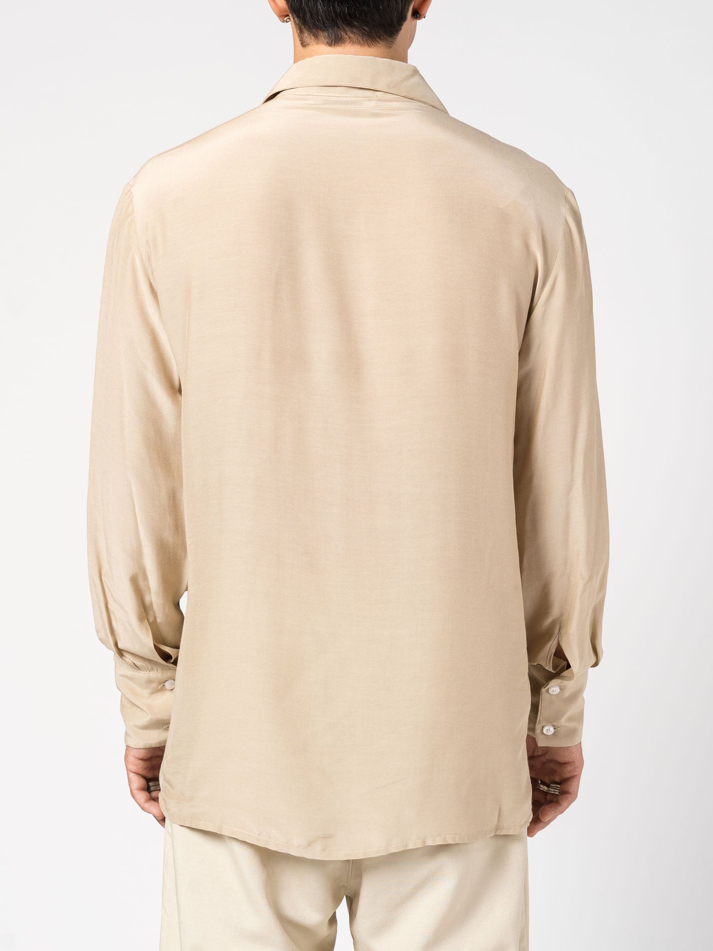 Button - Up Shirt with Concealed Placket - by NOSTRA SANTISSIMA