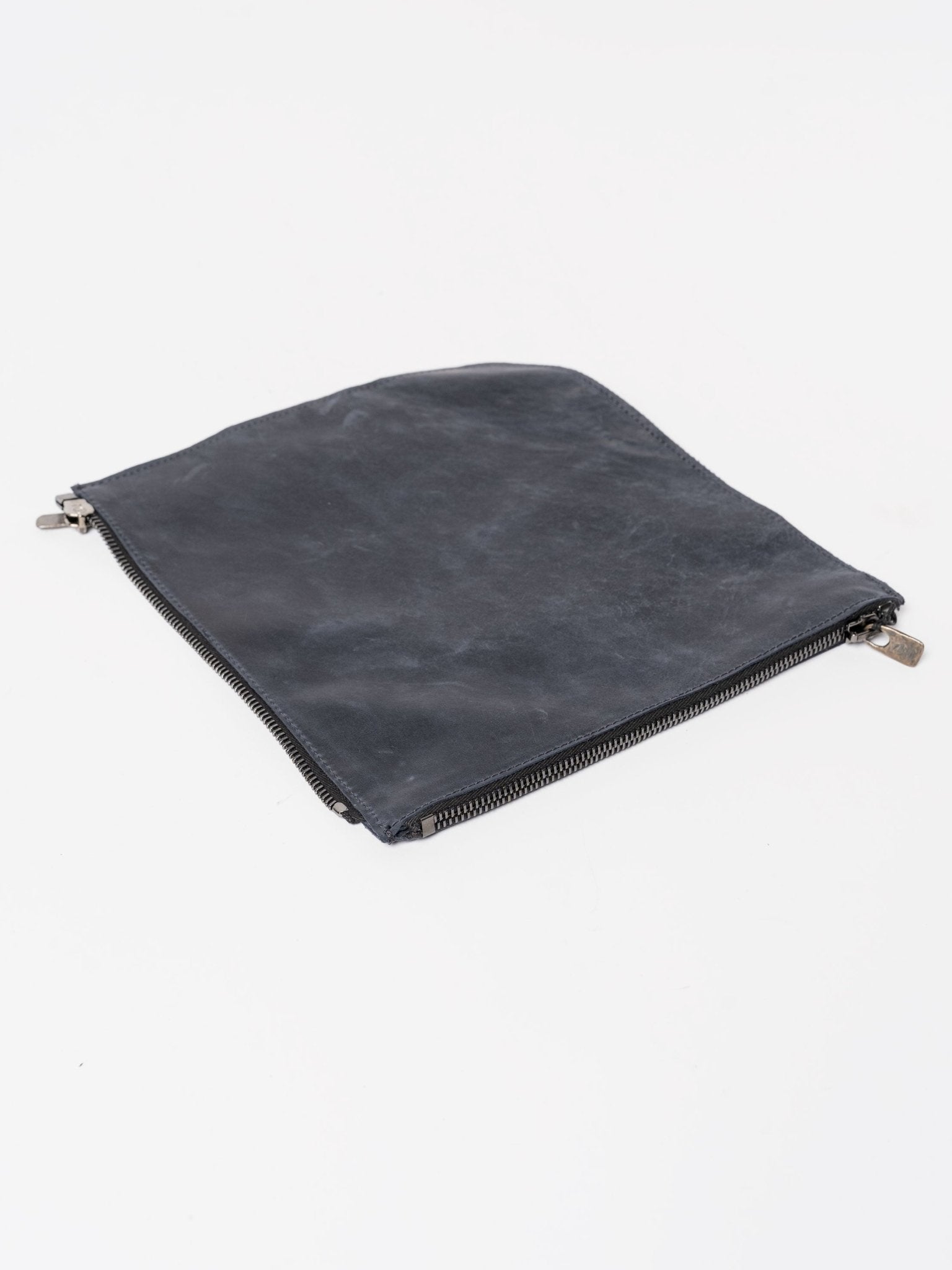 Calfskin and Cotton Shopper - by DANIELE BASTA