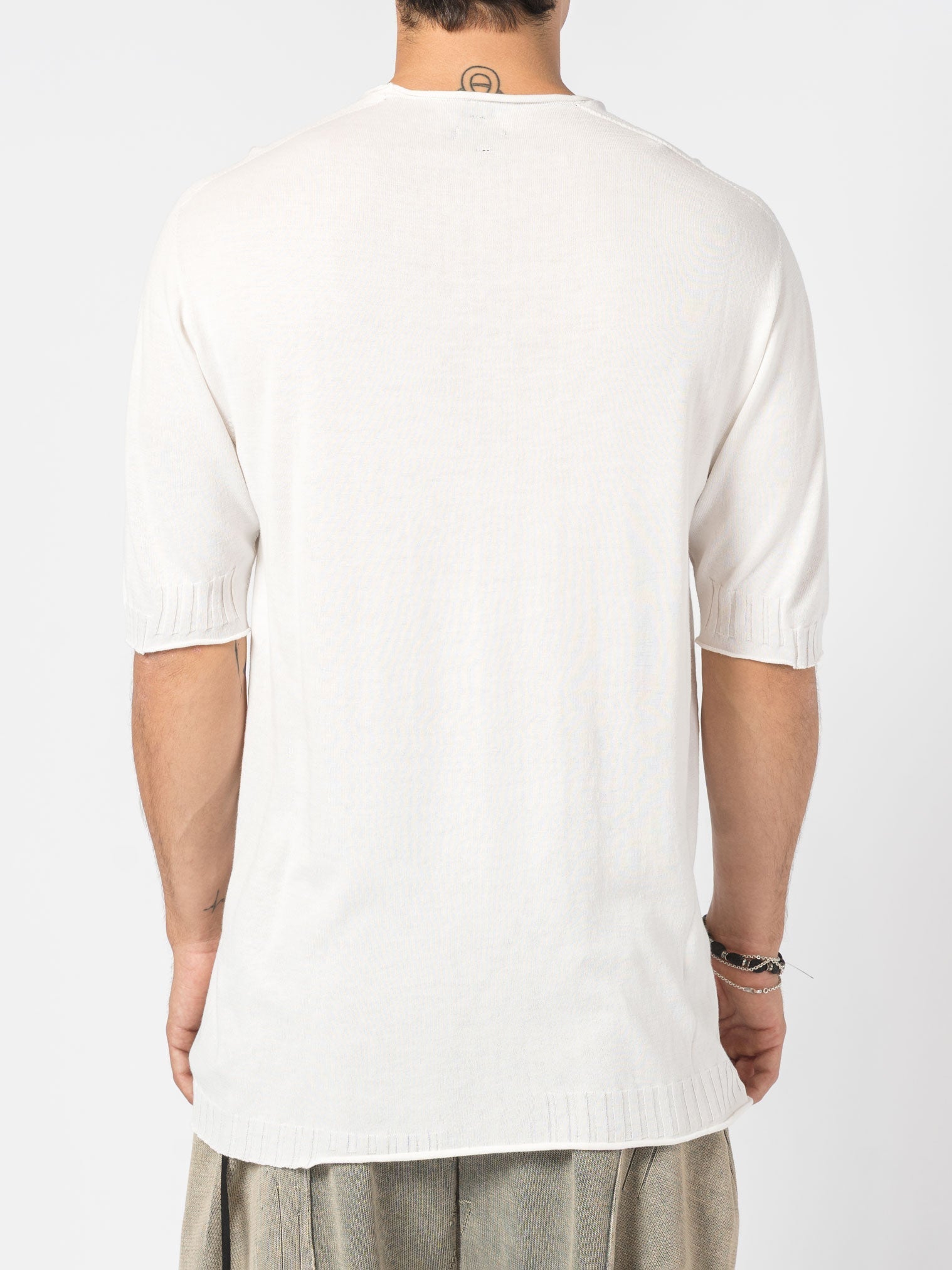 Center Stitch Knit Tee - by MD75