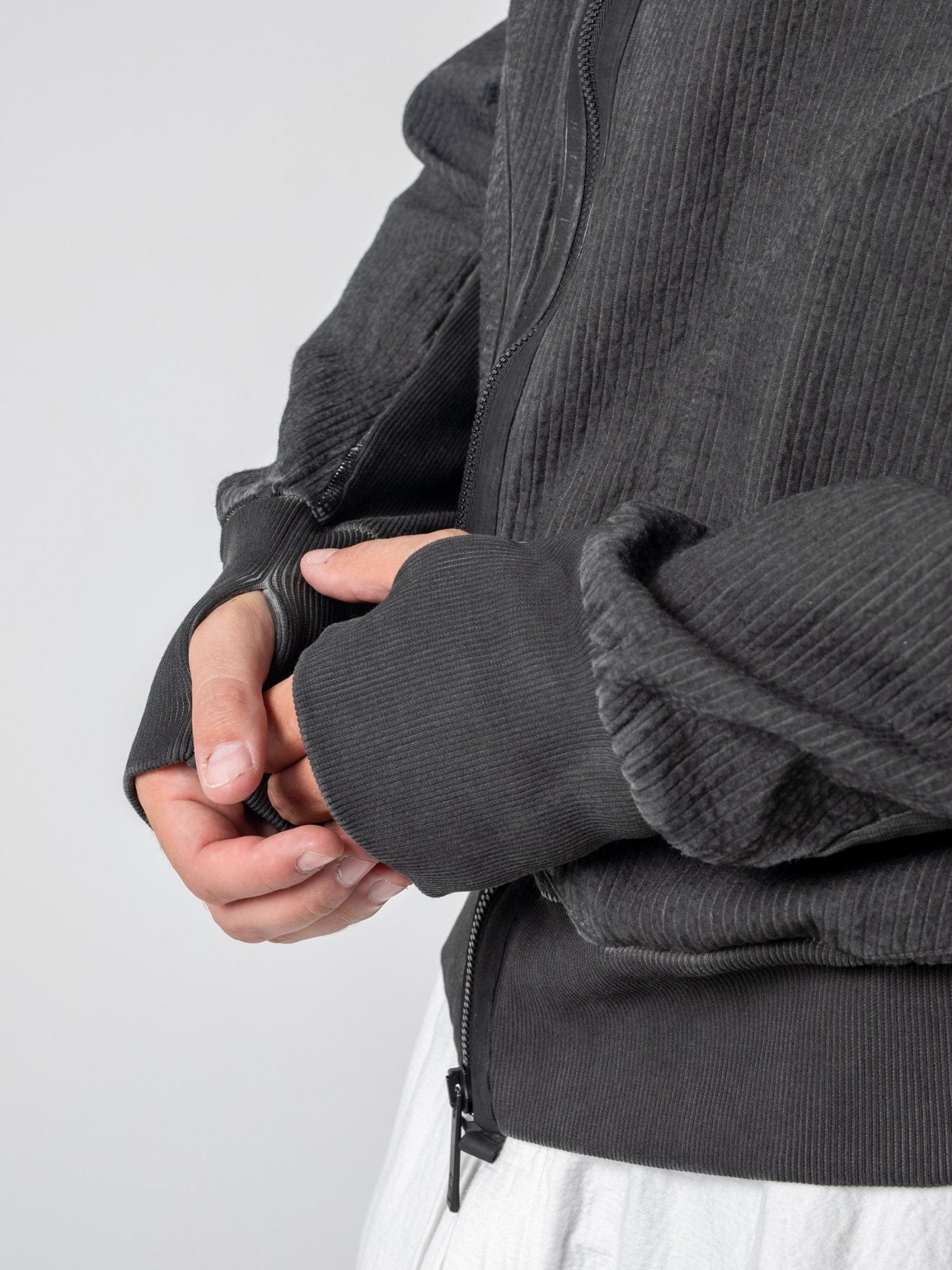 Cotton Bomber Jacket - by ISAAC SELLAM