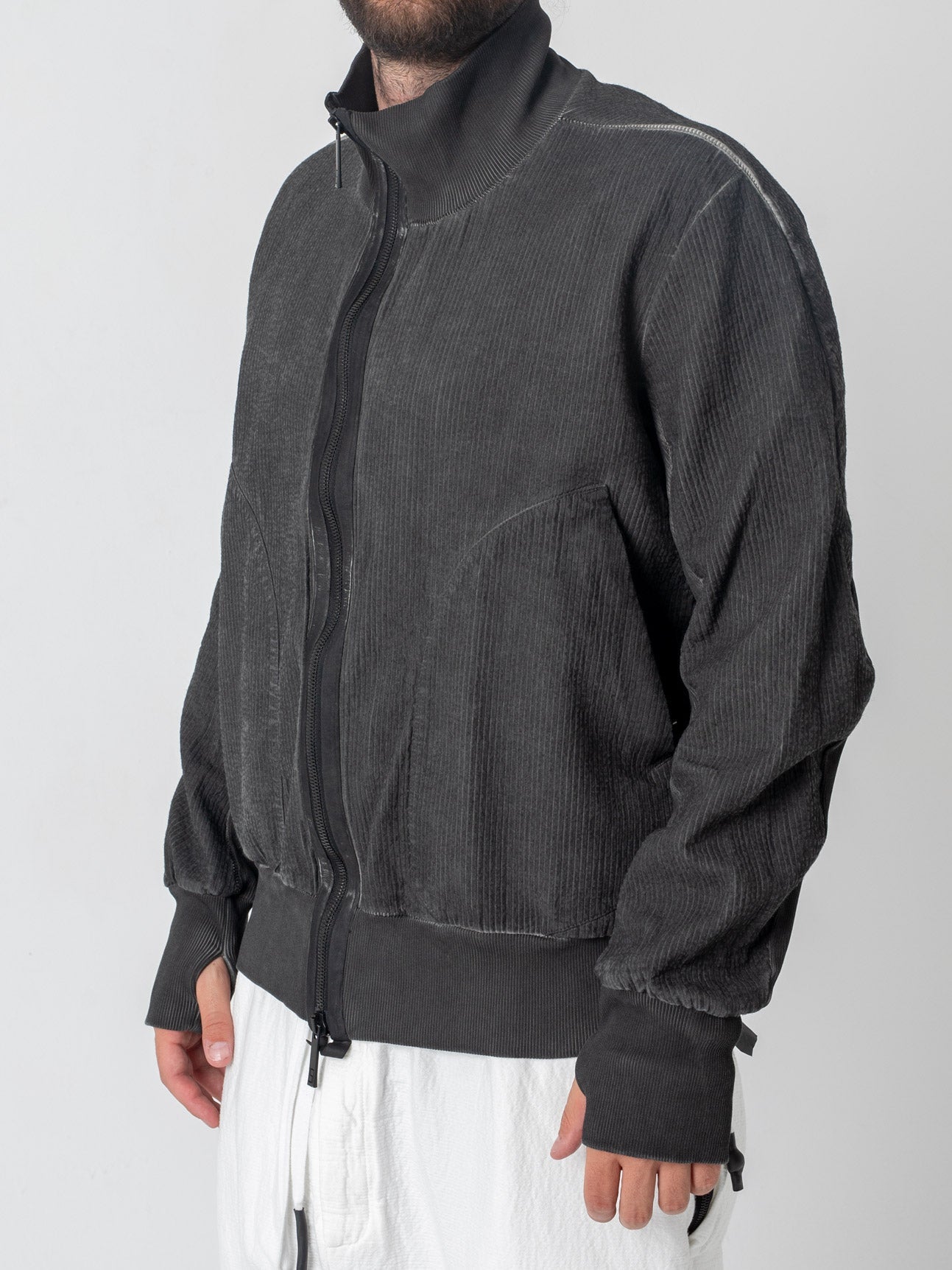 Cotton Bomber Jacket - by ISAAC SELLAM