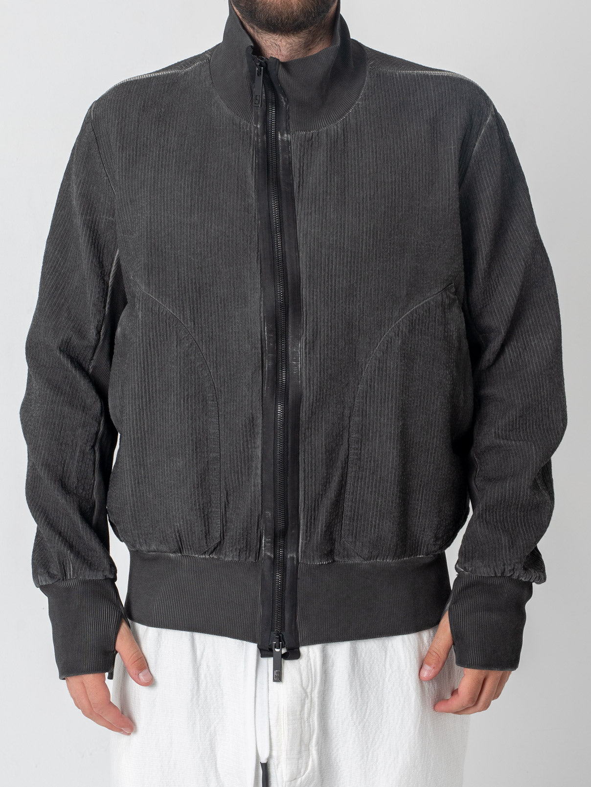 Cotton Bomber Jacket - by ISAAC SELLAM