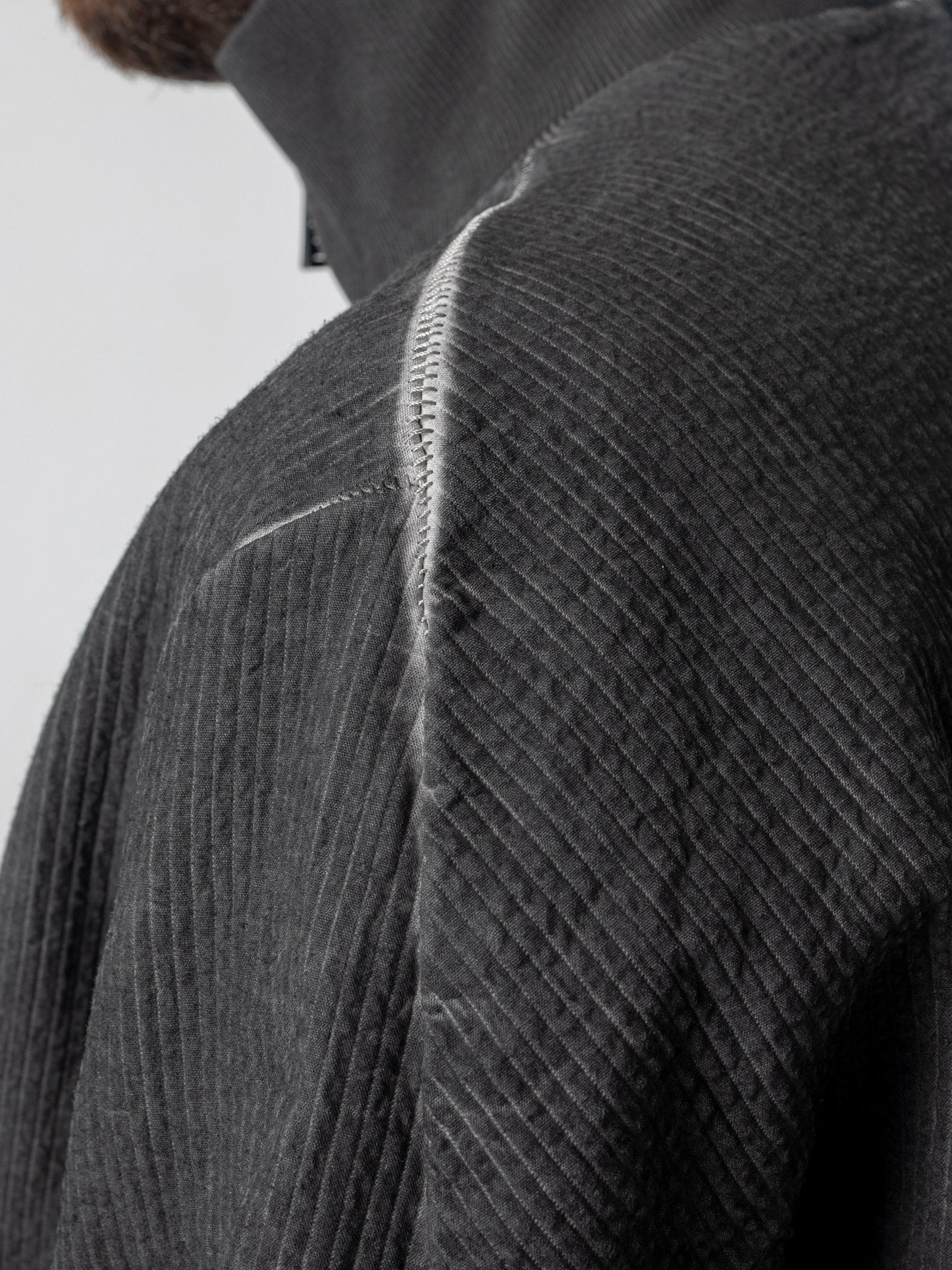 Cotton Bomber Jacket - by ISAAC SELLAM