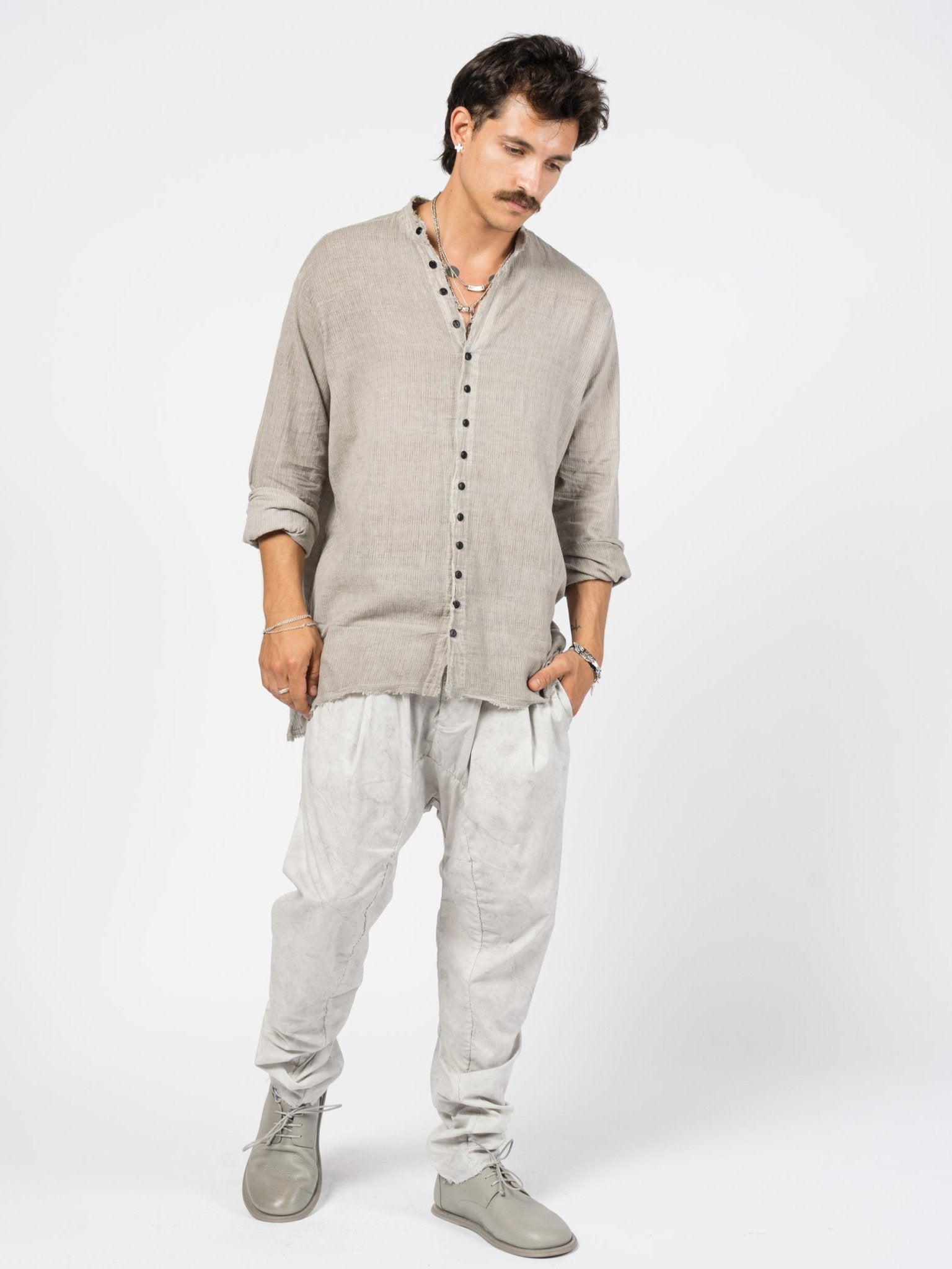 Cotton Button - Up Shirt - by AITO