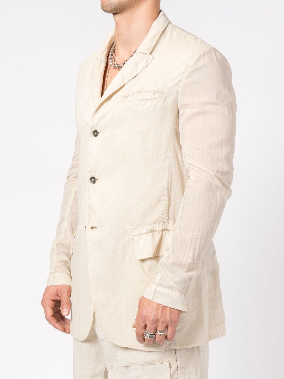 Cotton Tailored Jacket - by MASNADA