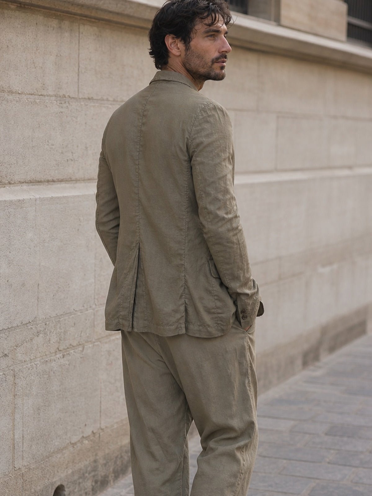 Cotton Tailored Jacket - by MASNADA