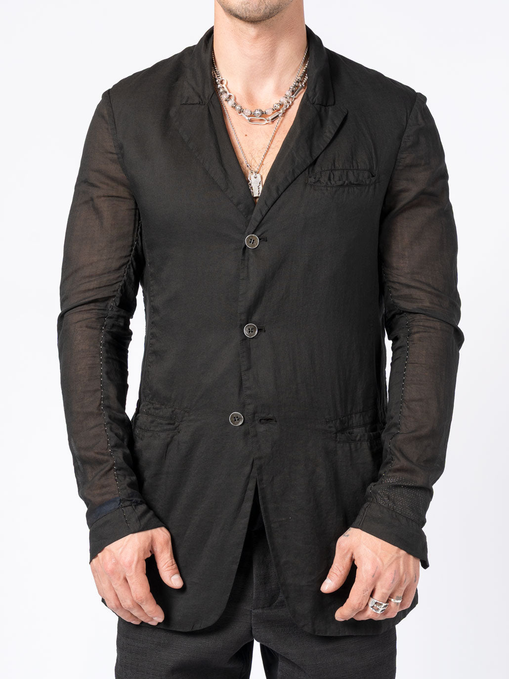 Cotton Tailored Jacket - by MASNADA