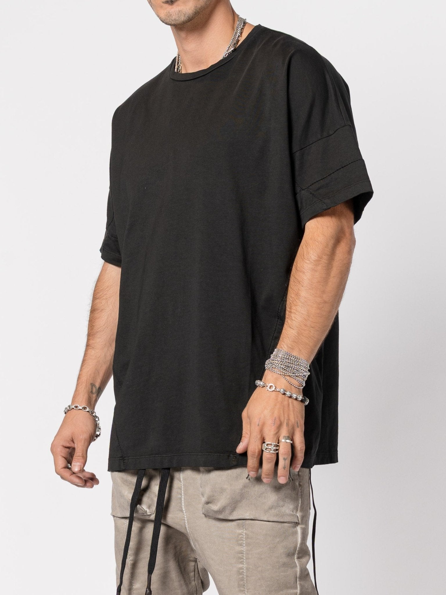 Cotton Tee with Dissolv Finish - by MD75