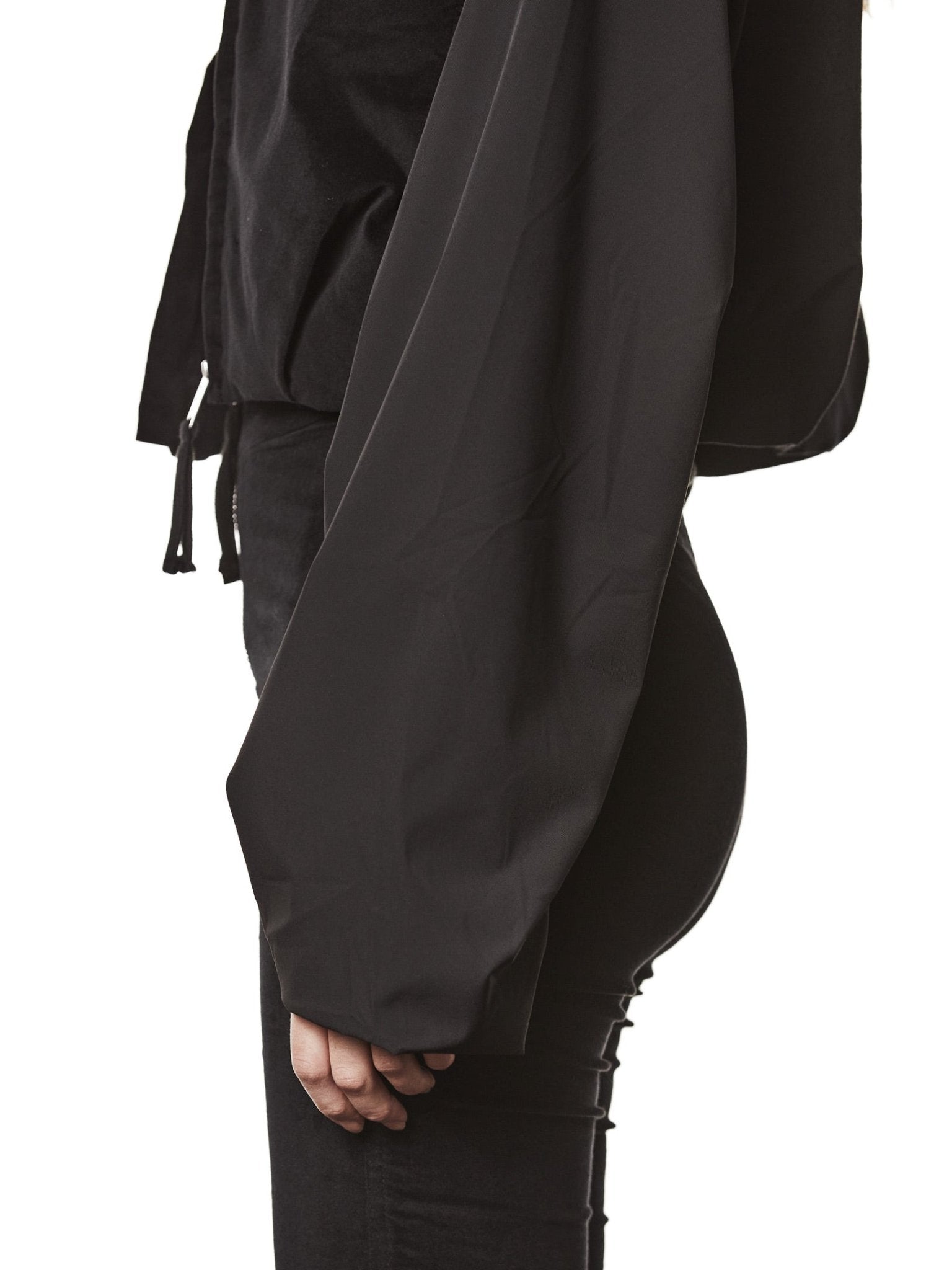Cropped Bomber Jacket - by THOM KROM