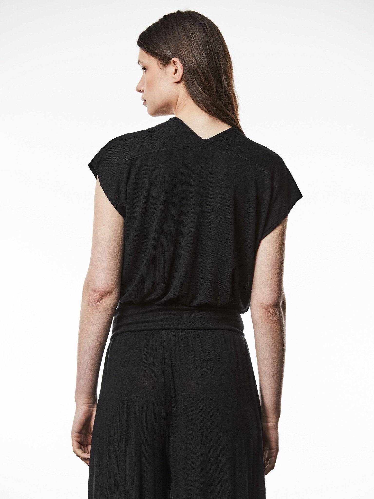 Deep V - Neck Relaxed Fit Shirt - by THOM KROM