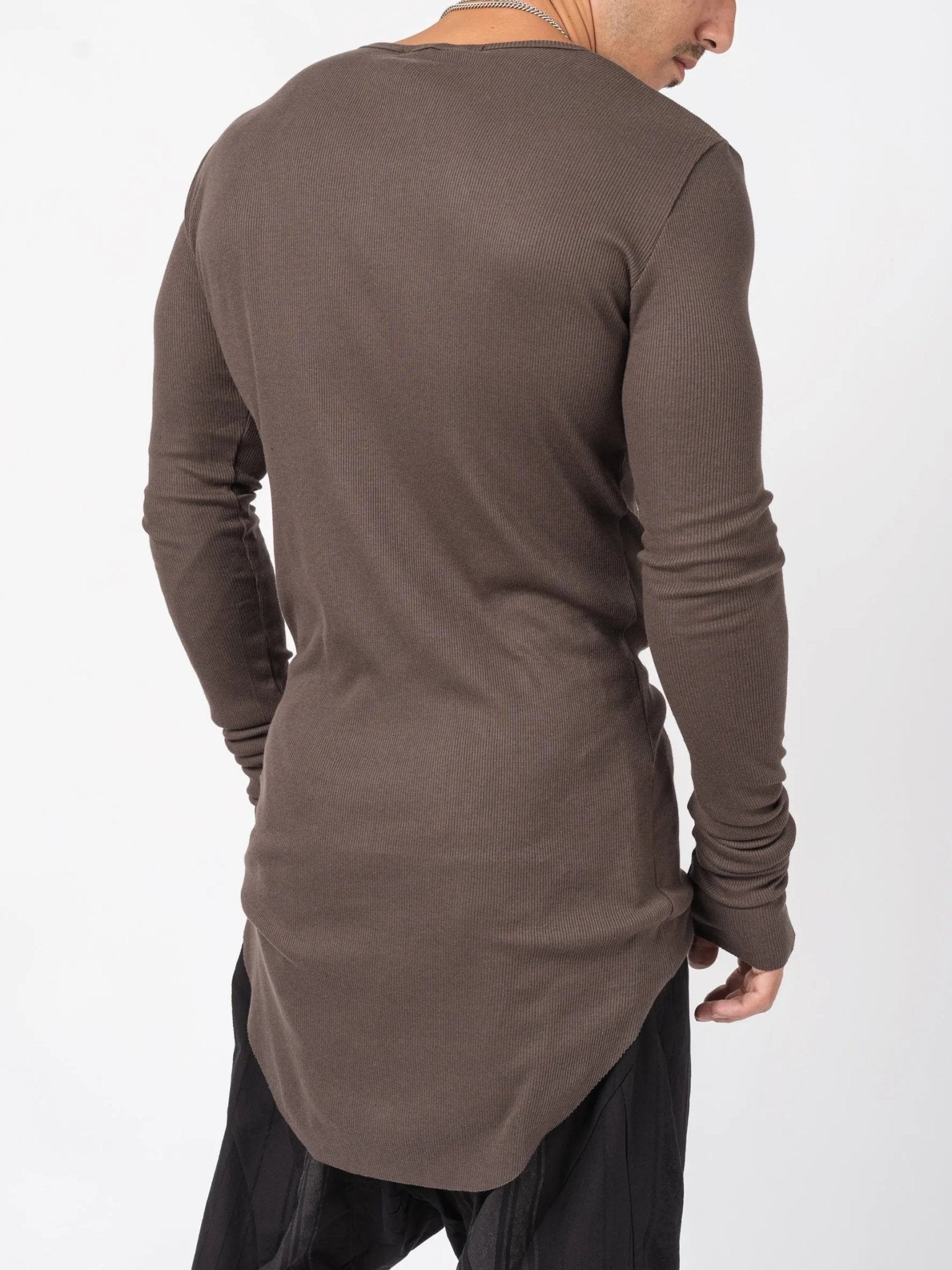 D.HYGEN Modal x Cotton Ribbed T-Shirt - by D.HYGEN