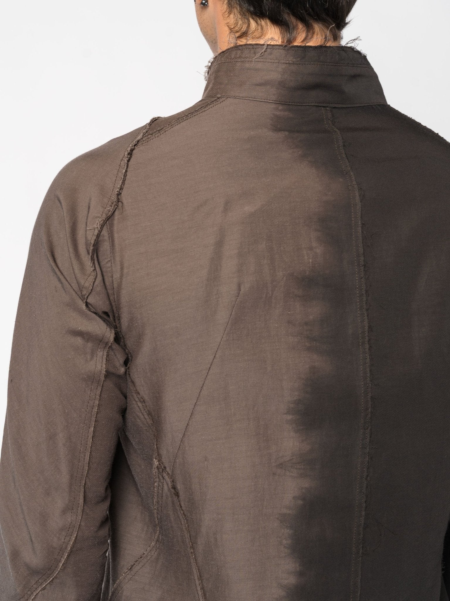 Distressed Dip - Dye Shirt - by D.HYGEN