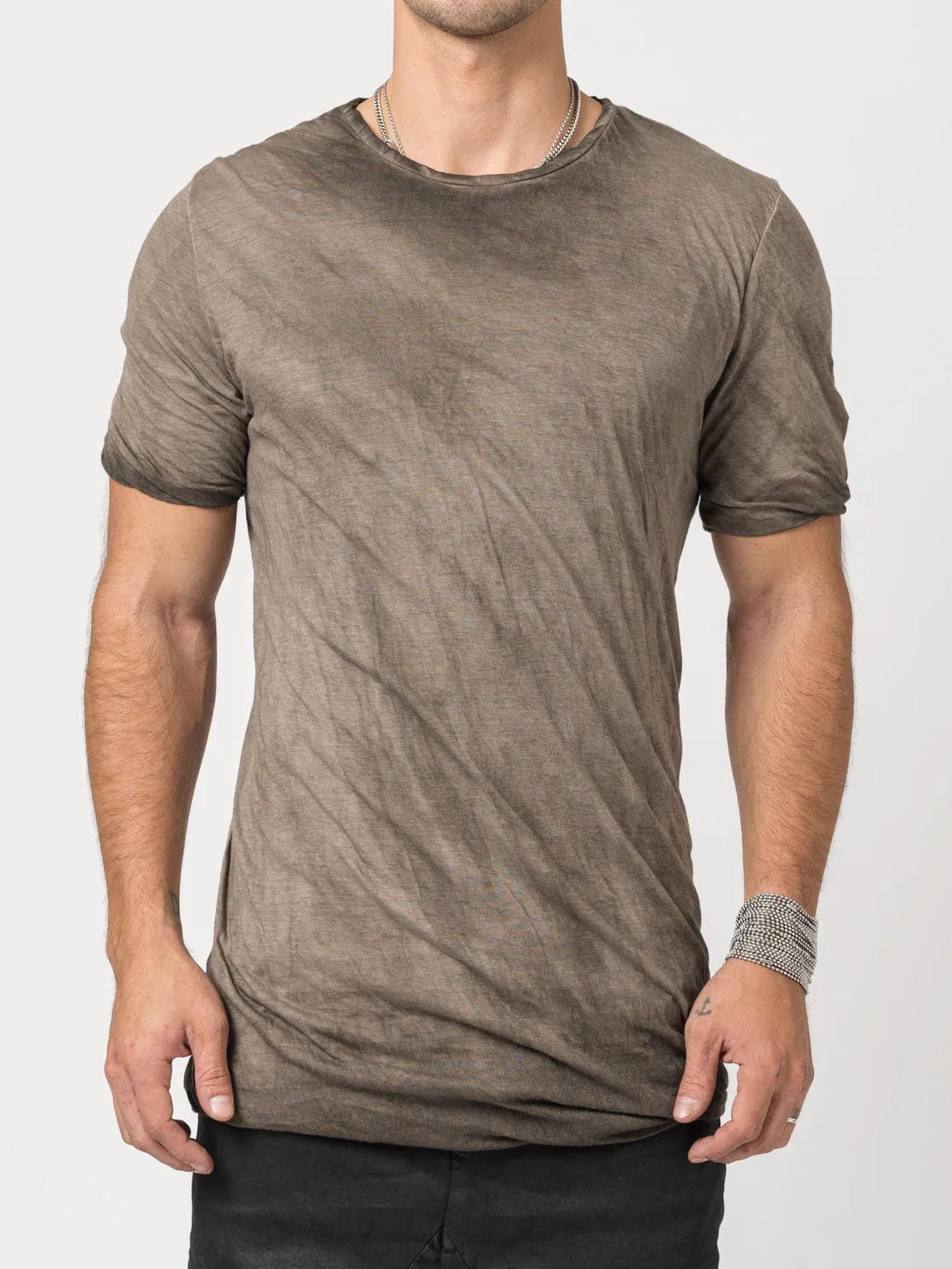 Double Layer Cotton Tee - by MD75