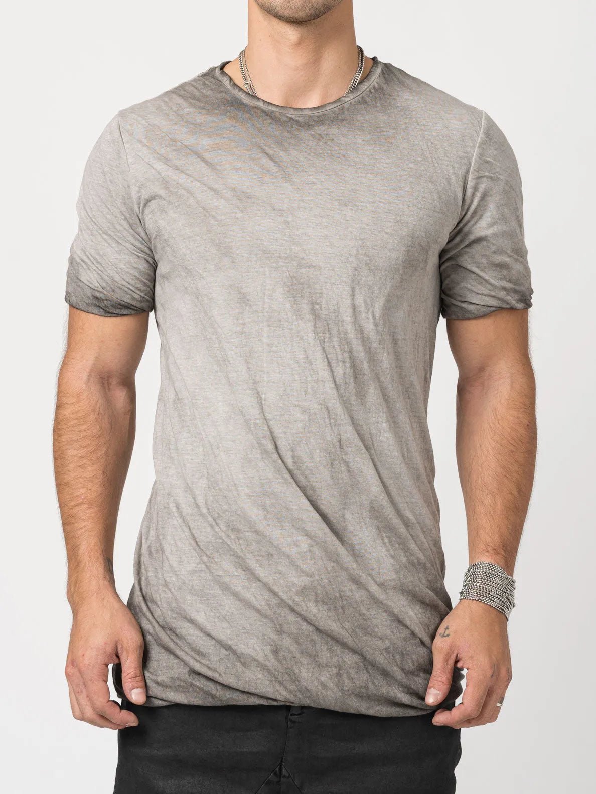 Double Layer Cotton Tee - by MD75