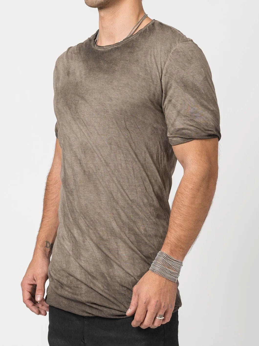 Double Layer Cotton Tee - by MD75