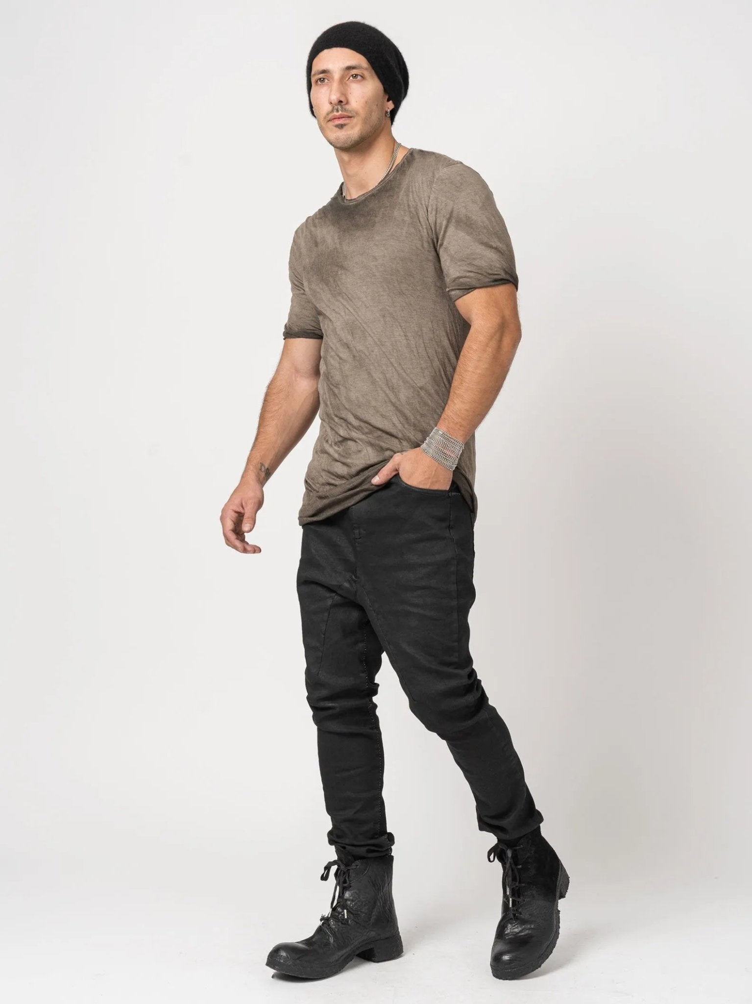 Double Layer Cotton Tee - by MD75
