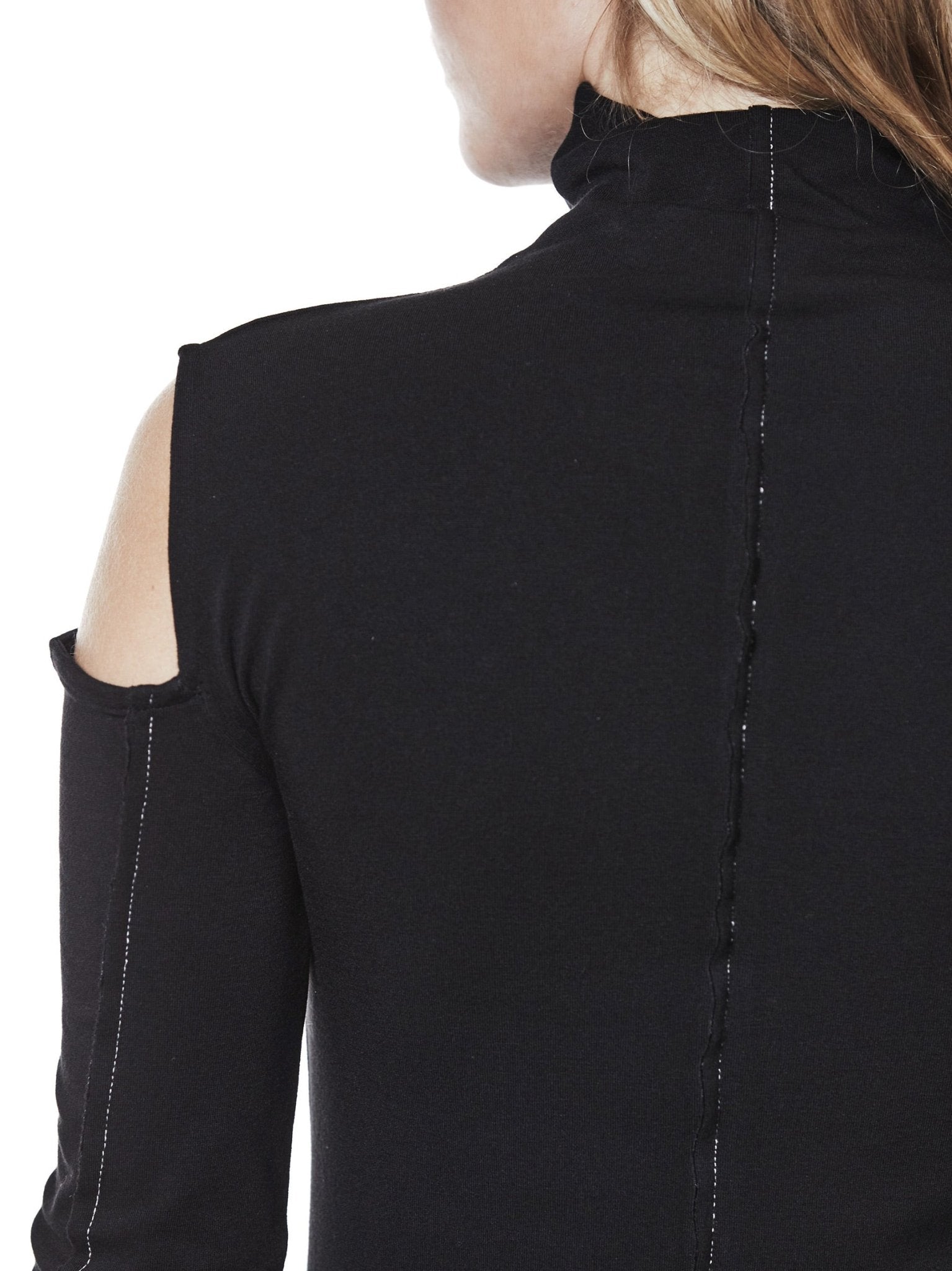 Dress with Shoulder Cut - Outs - by THOM KROM