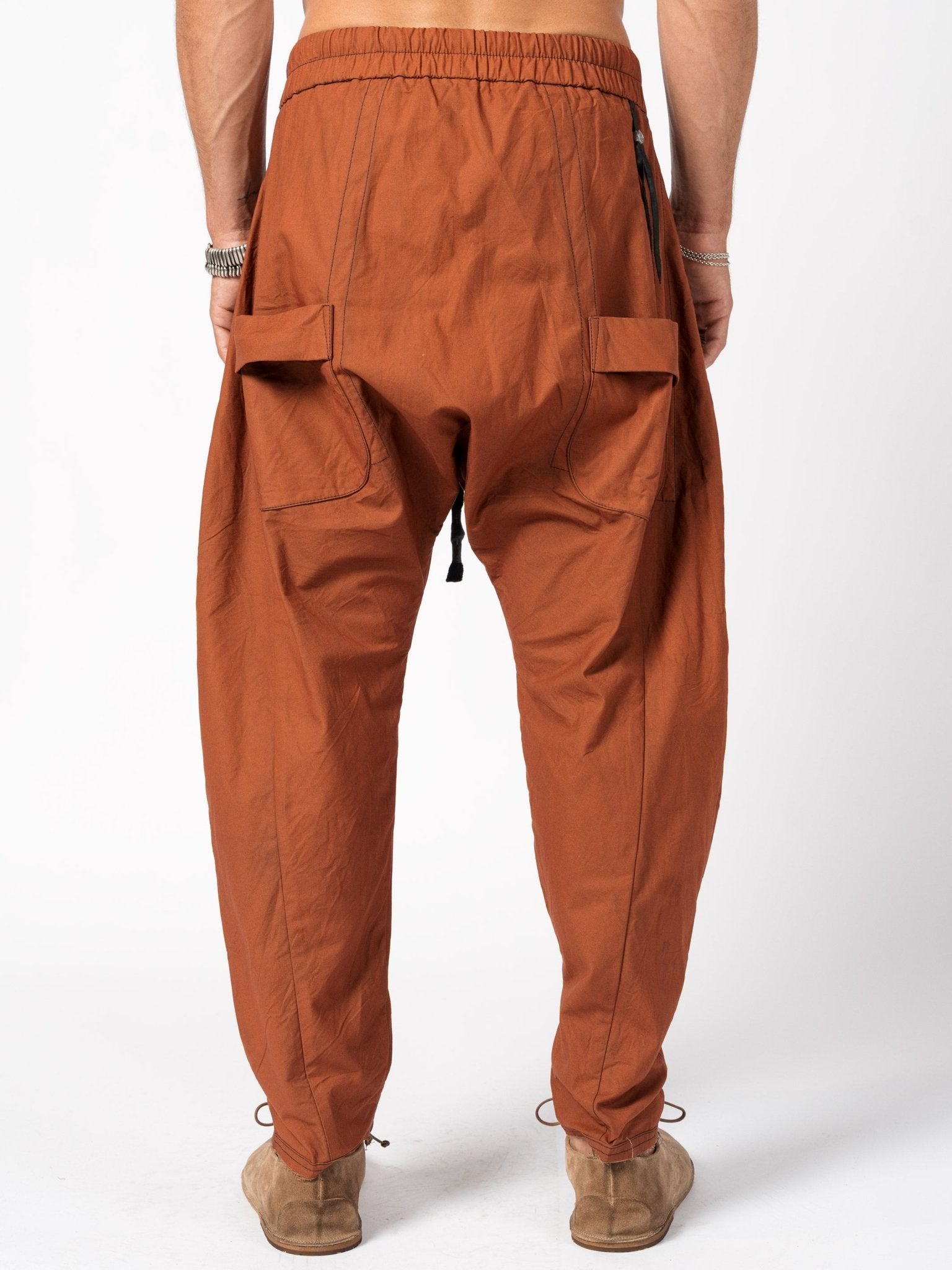 Drop - Crotch Cotton Pants - by 139DEC