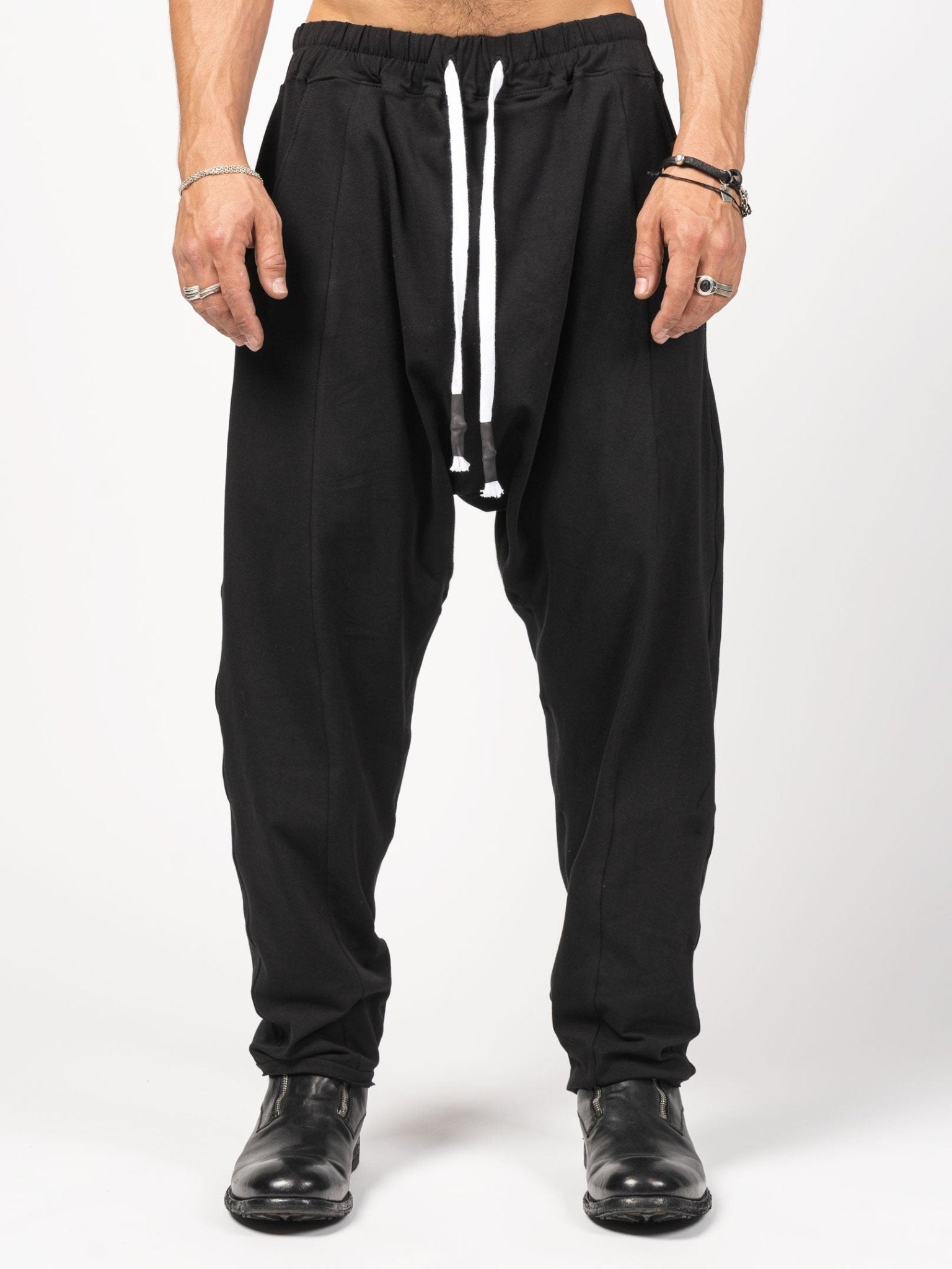 Drop - Crotch Cotton Pants - by 139DEC