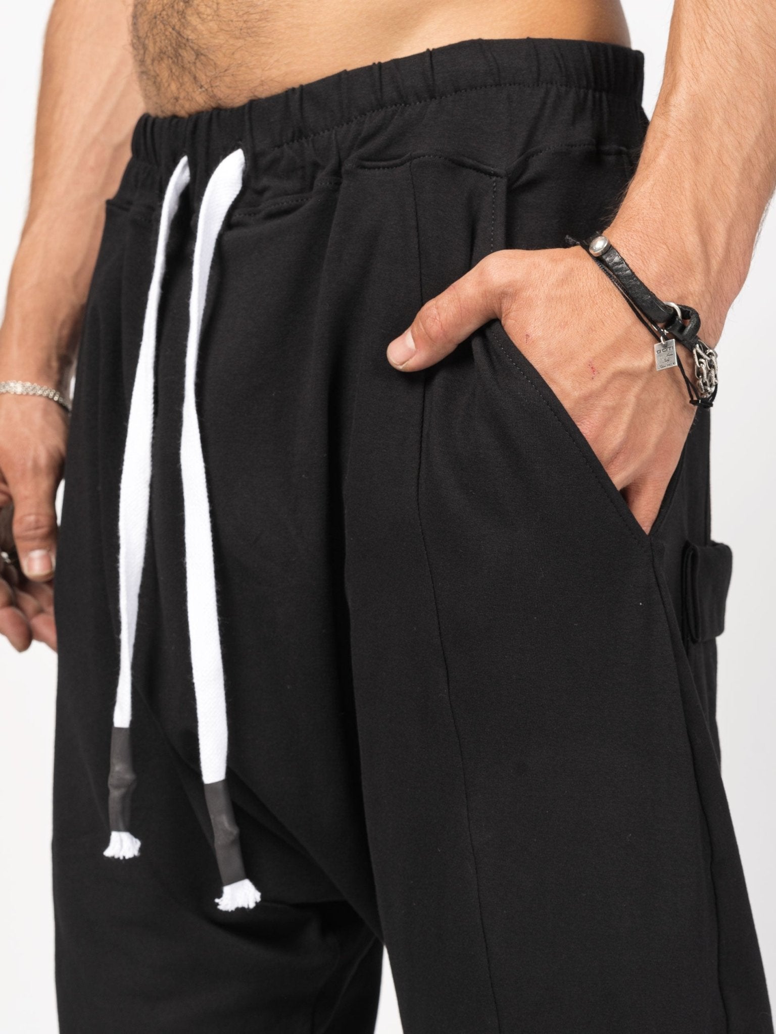 Drop - Crotch Cotton Pants - by 139DEC