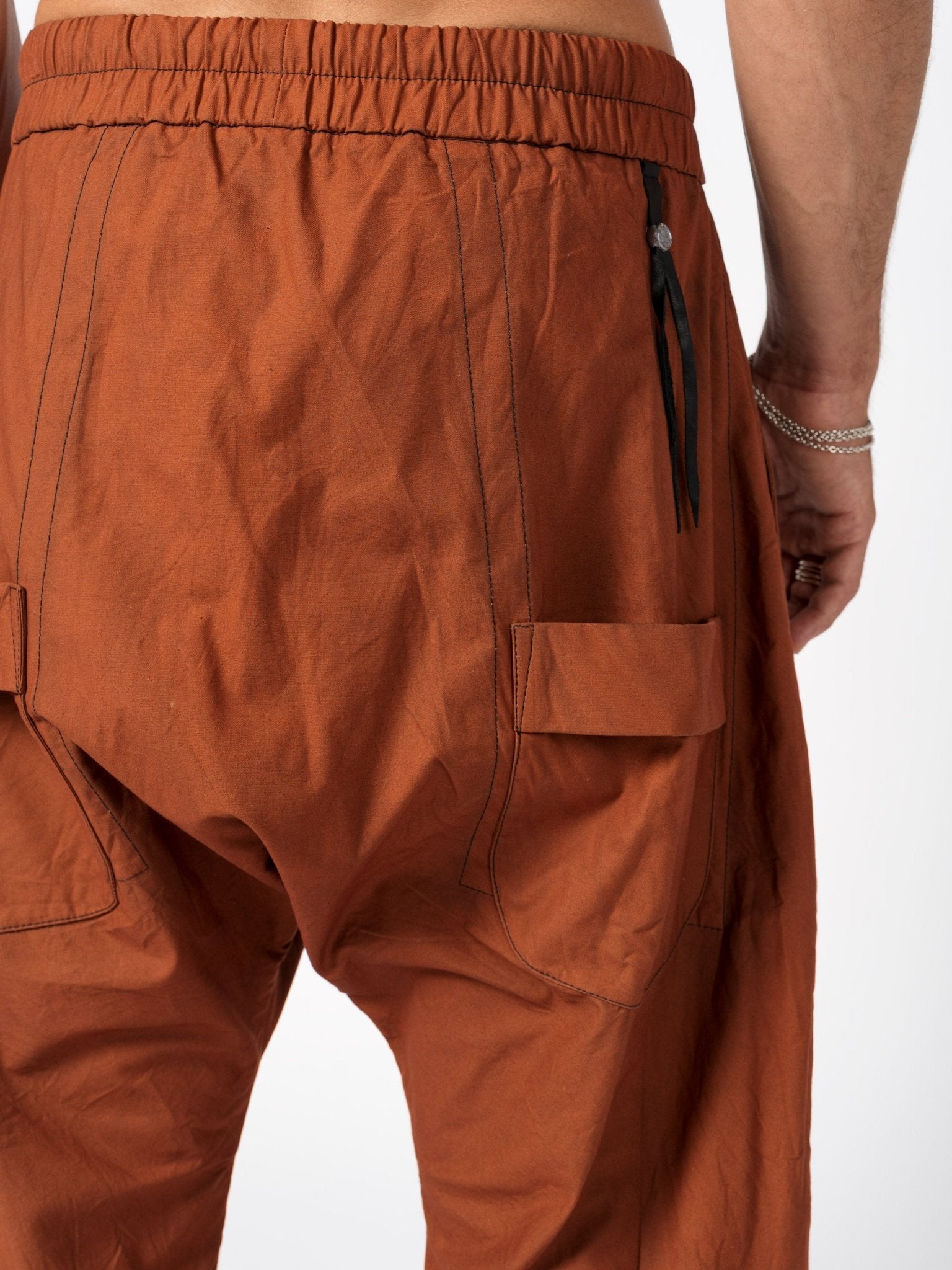 Drop - Crotch Cotton Pants - by 139DEC