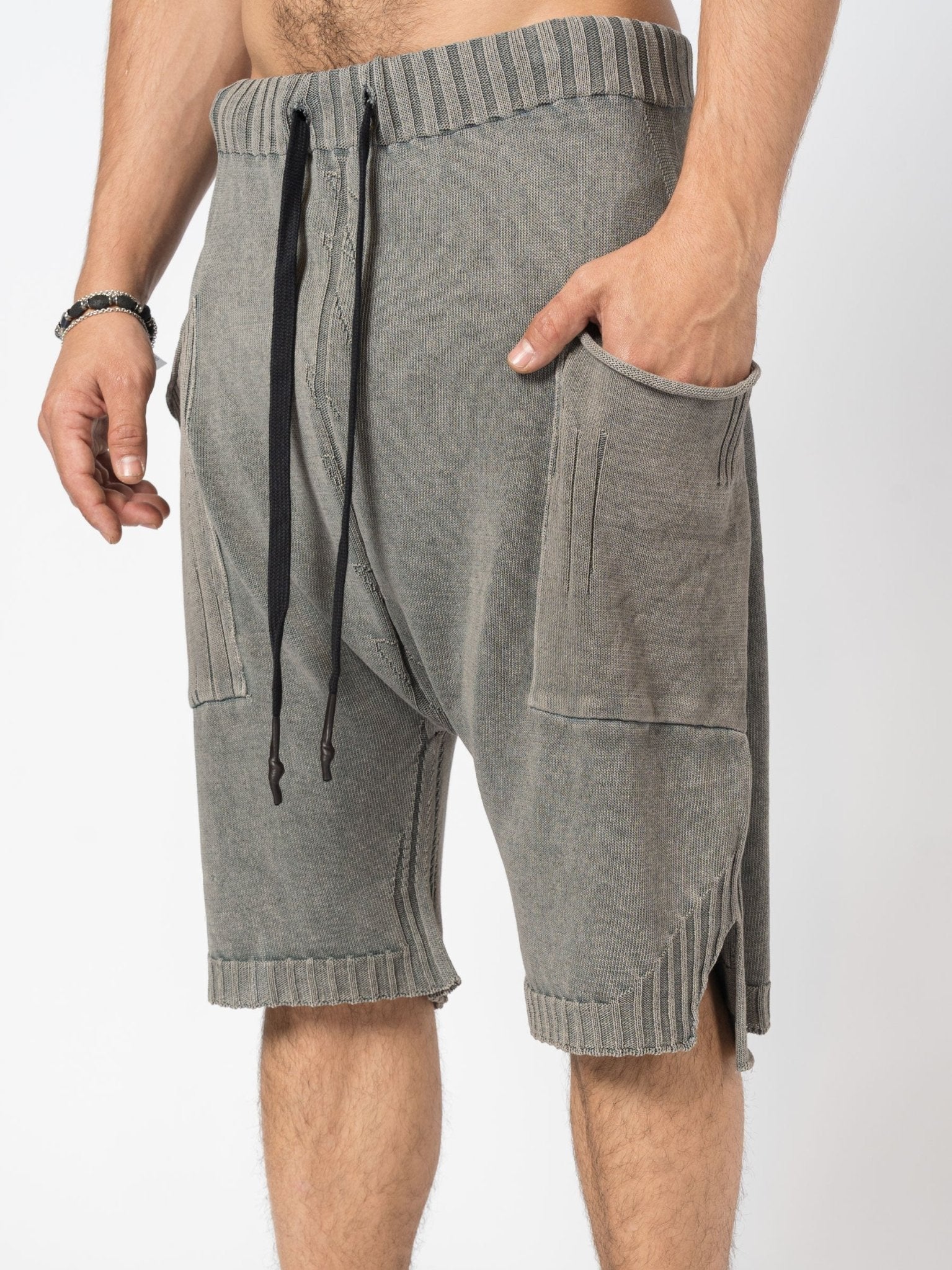 Drop - Crotch Knit Shorts - by MD75