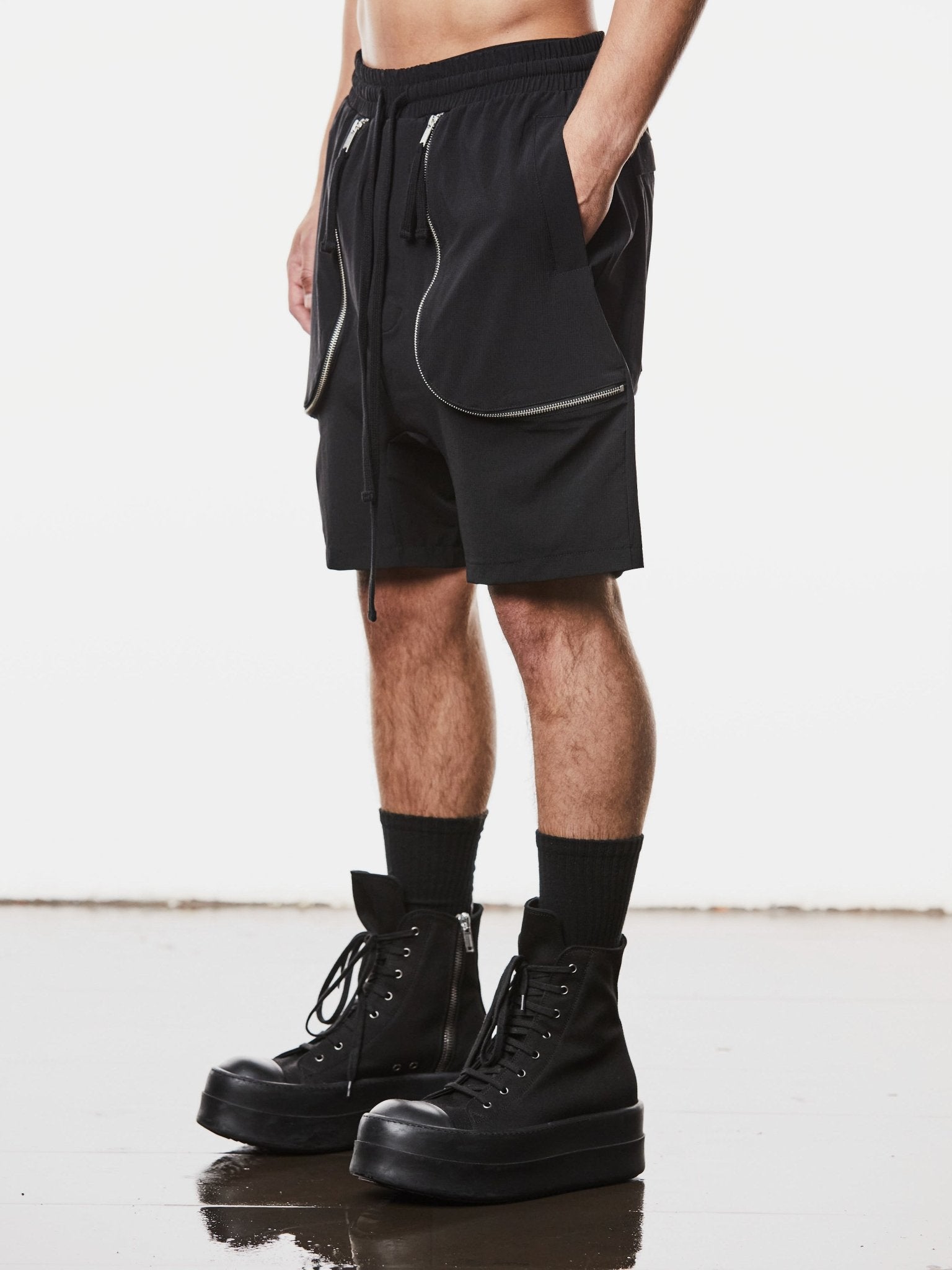 Drop Crotch Shorts - by THOM KROM