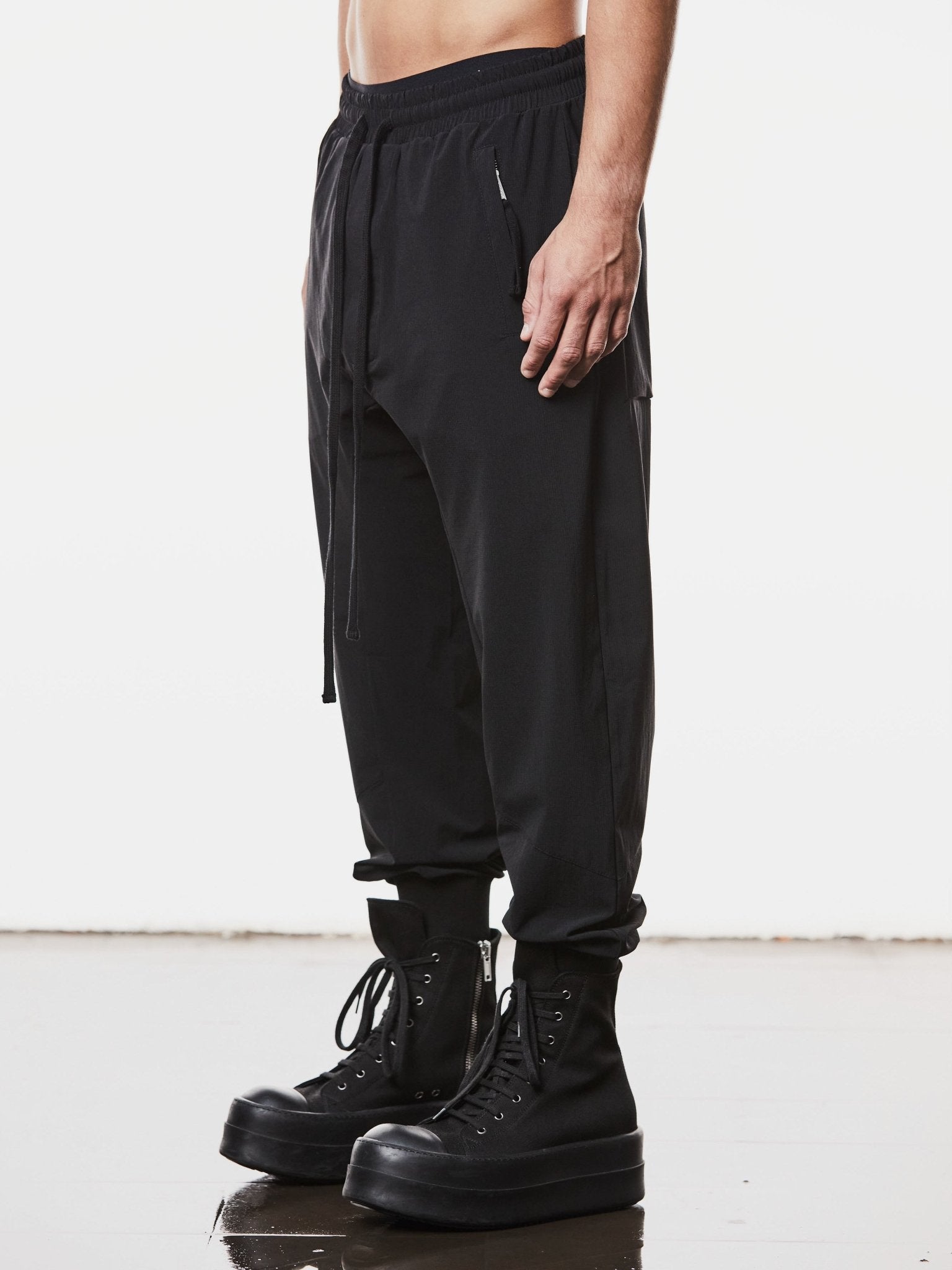 Drop Crotch Trousers - by THOM KROM