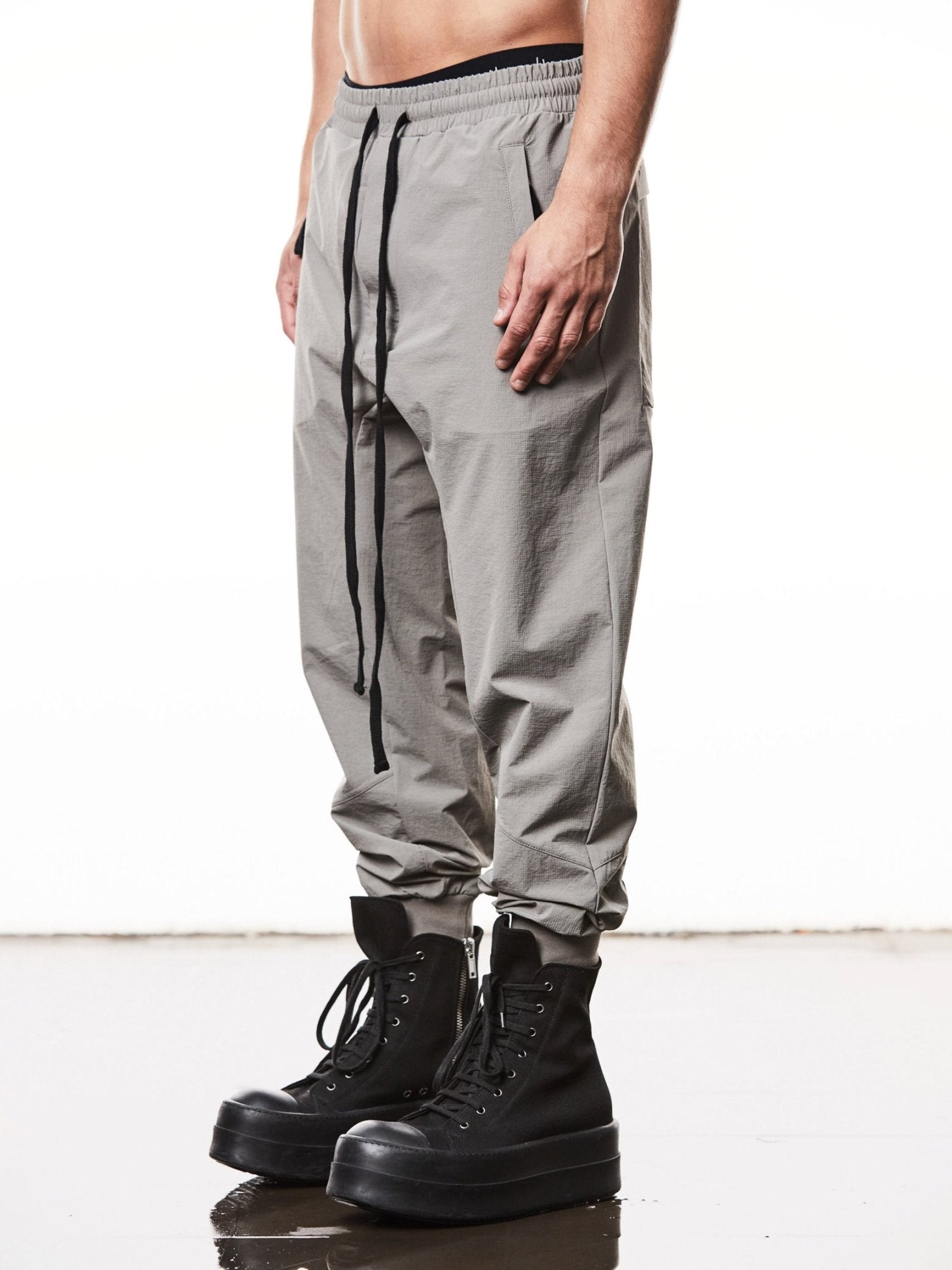 Drop Crotch Trousers - by THOM KROM