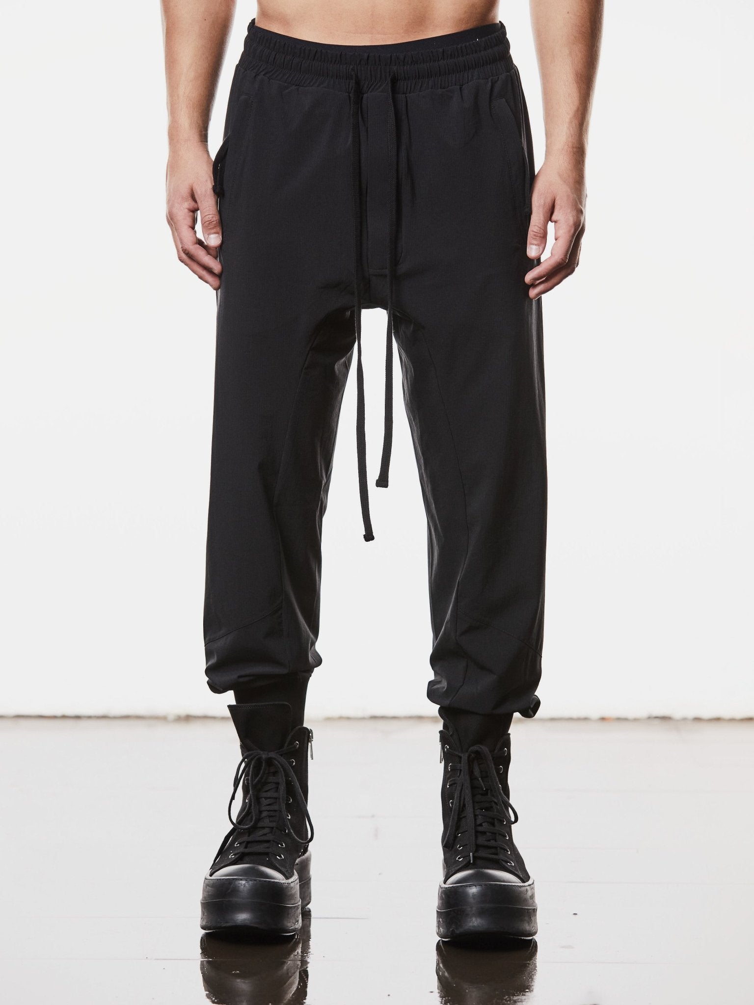 Drop Crotch Trousers - by THOM KROM