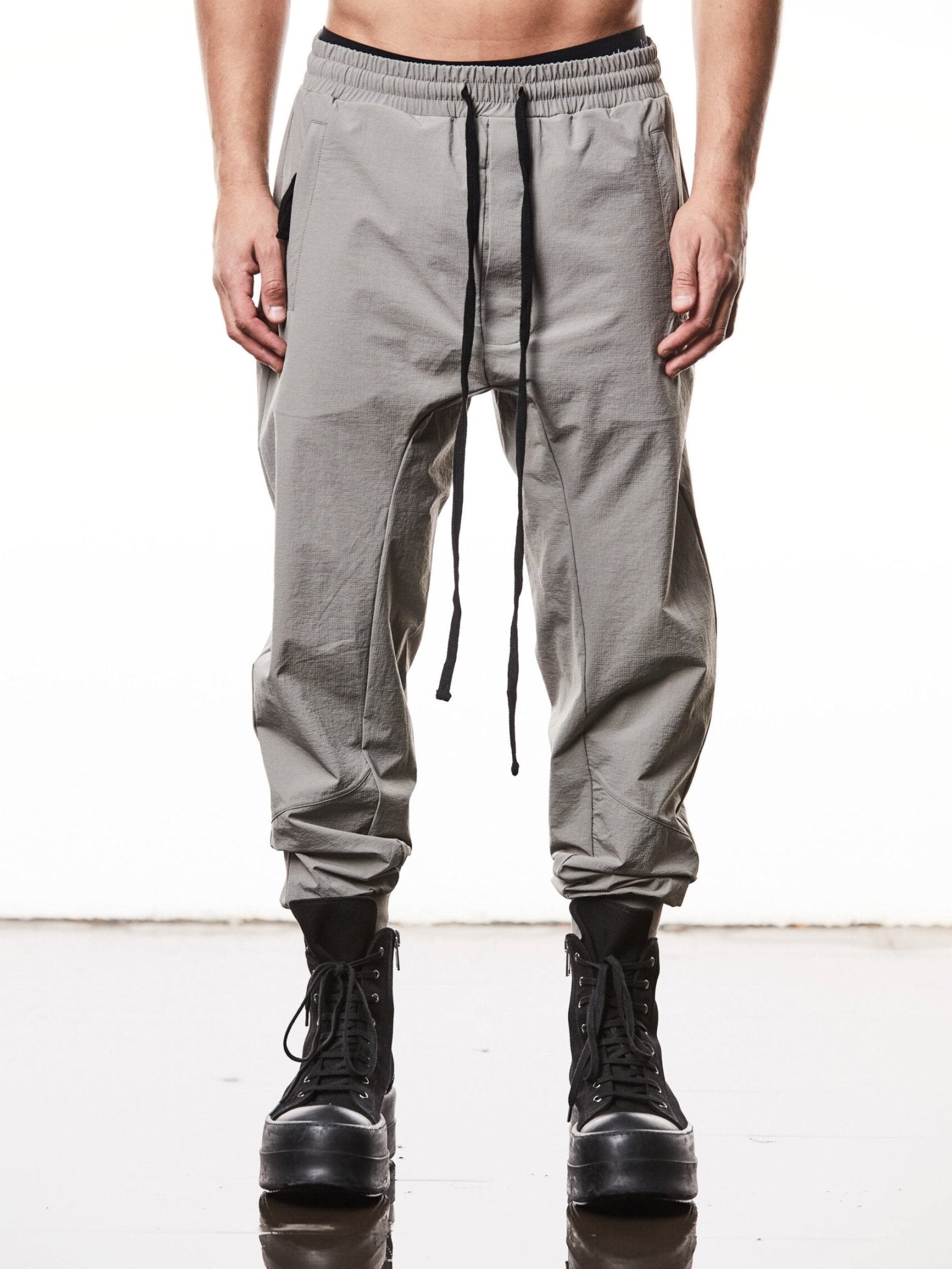 Drop Crotch Trousers - by THOM KROM