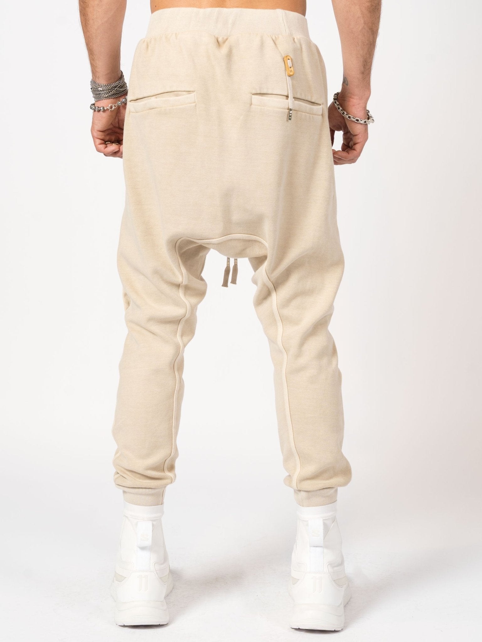 Dropped - Crotch Fleece Jogger Pants - by BORIS BIDJAN SABERI