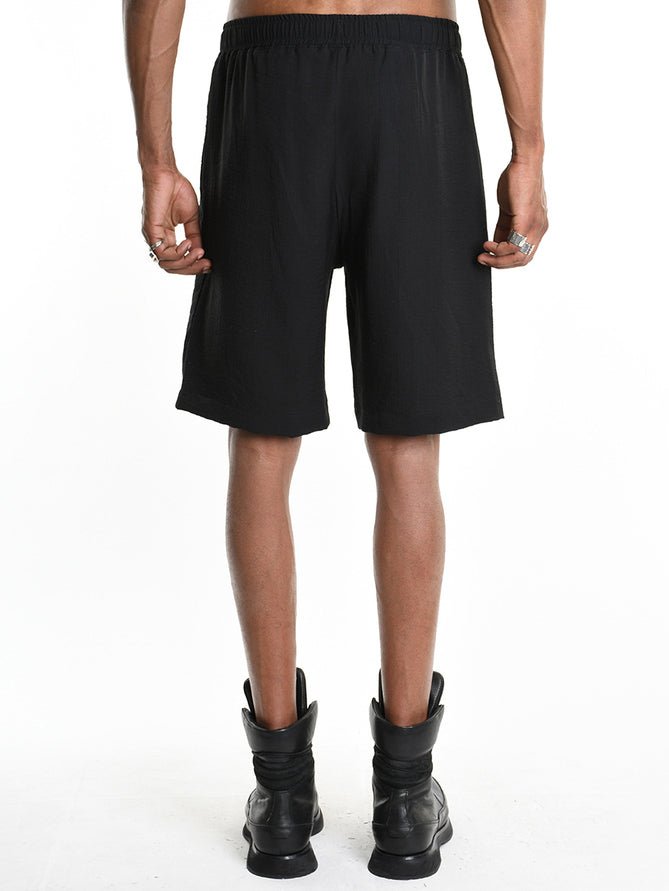 Embossed Bermuda Shorts - by LA HAINE INSIDE US