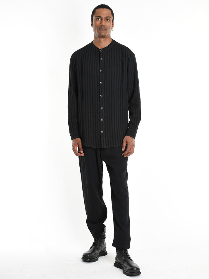 Striped Viscose Cotton Shirt