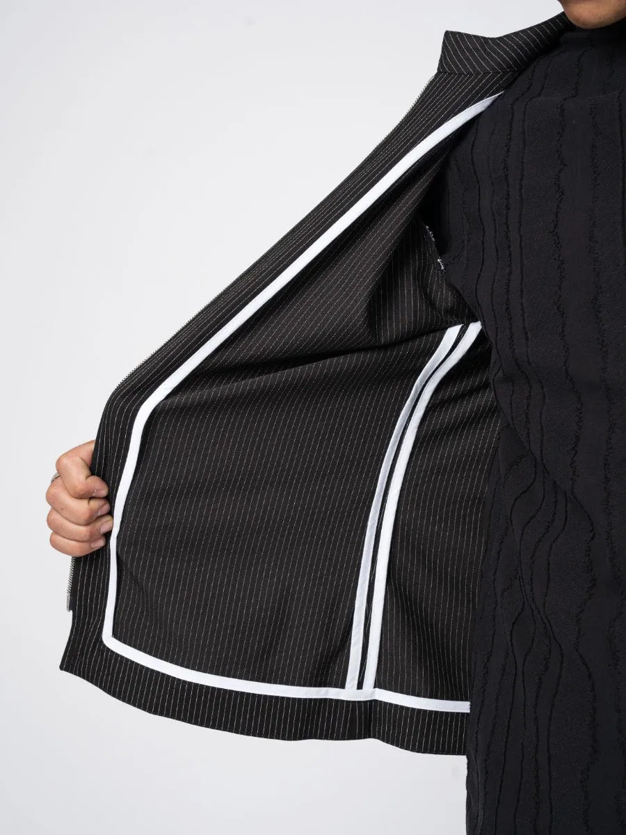 F.ZIPPED JACKET - by ATELIER AURA