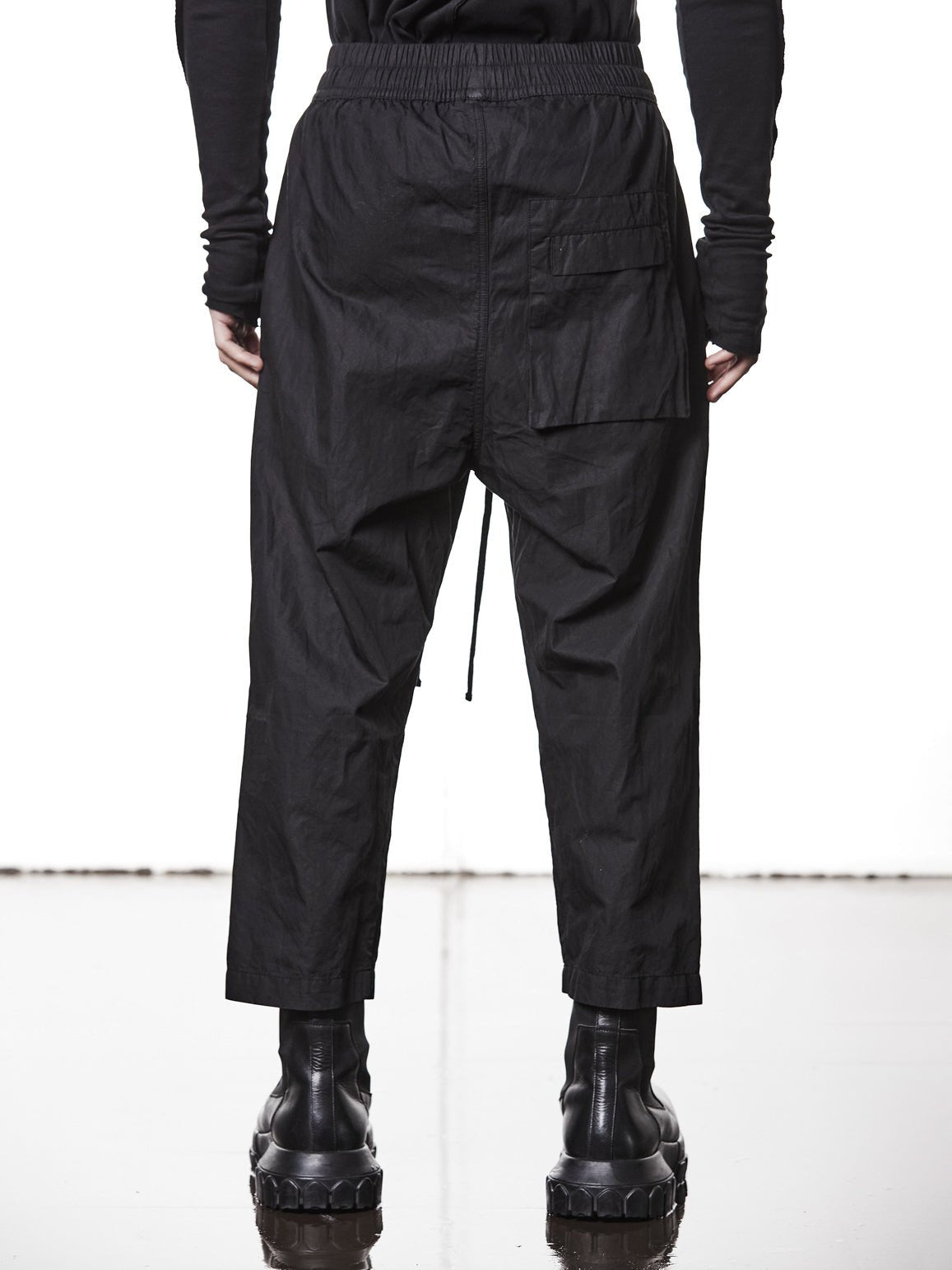 Garment - Washed Cropped Trousers - by THOM KROM