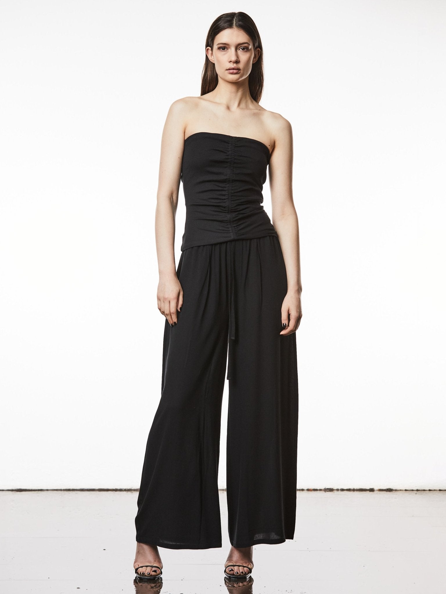 Gathered Bandeau Top - by THOM KROM