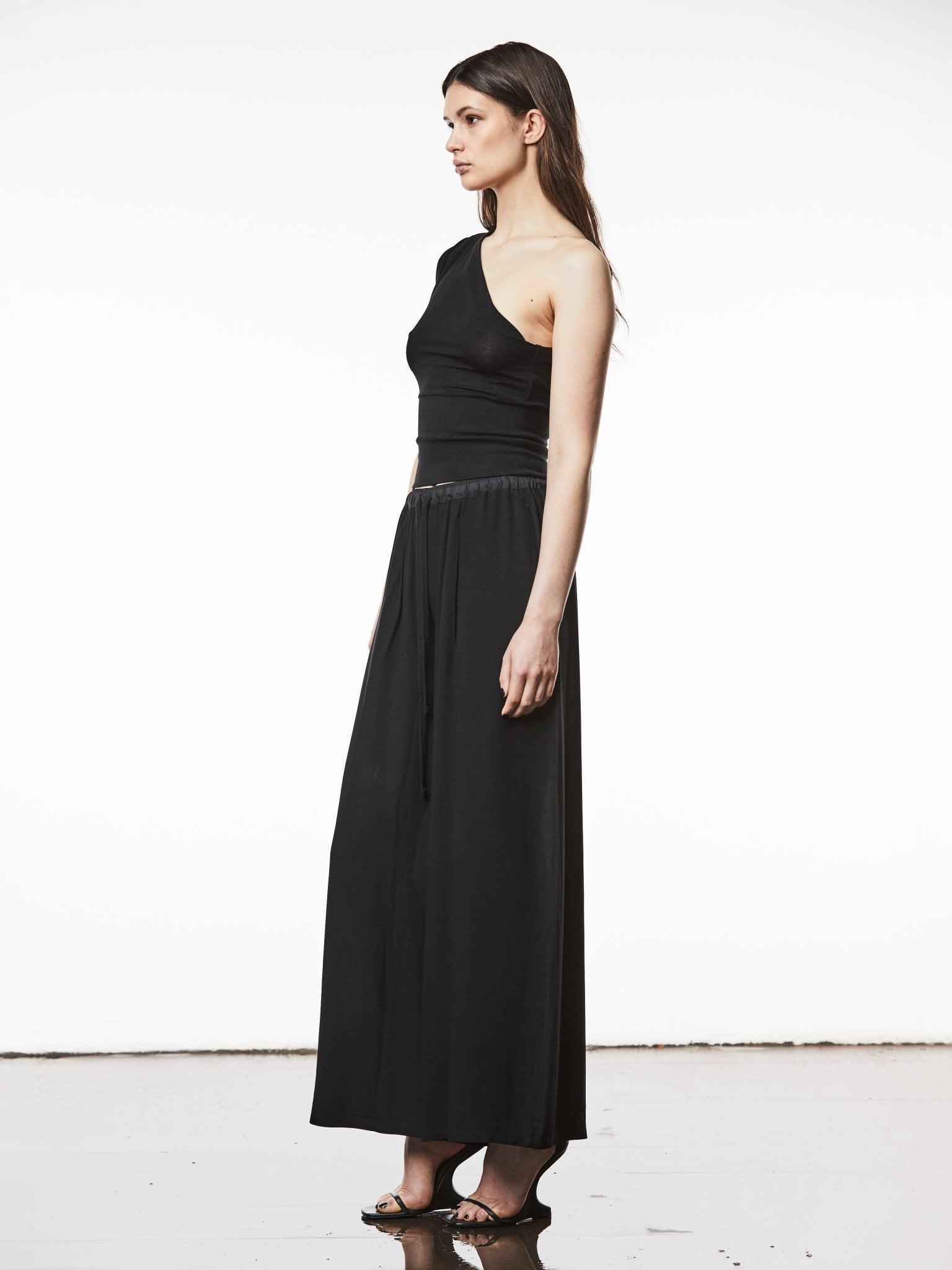 Gathered One - Shoulder Top - by THOM KROM