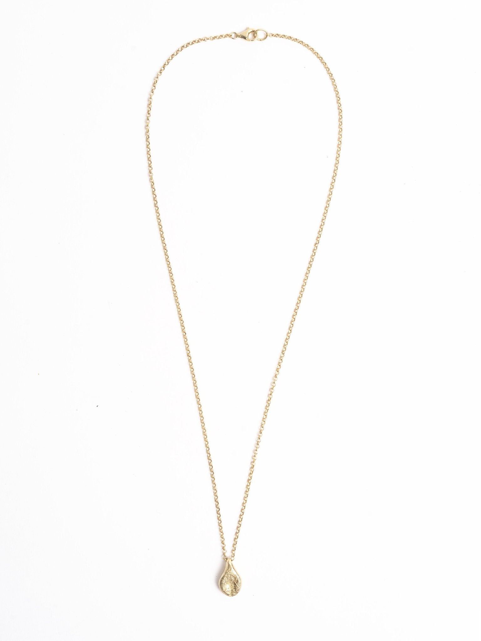 Gold-Plated Drop Necklace - by MAYA NOACH