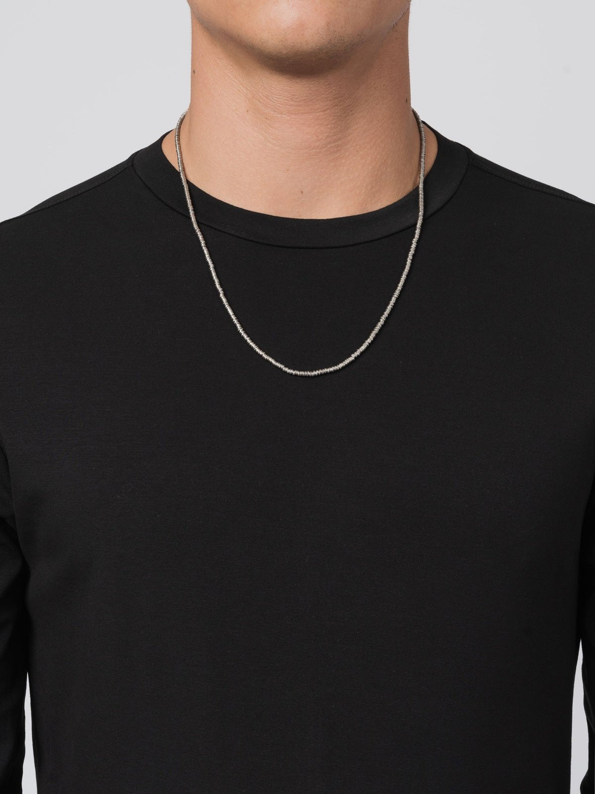 GOTI CN715 Silver Necklace - by GOTI