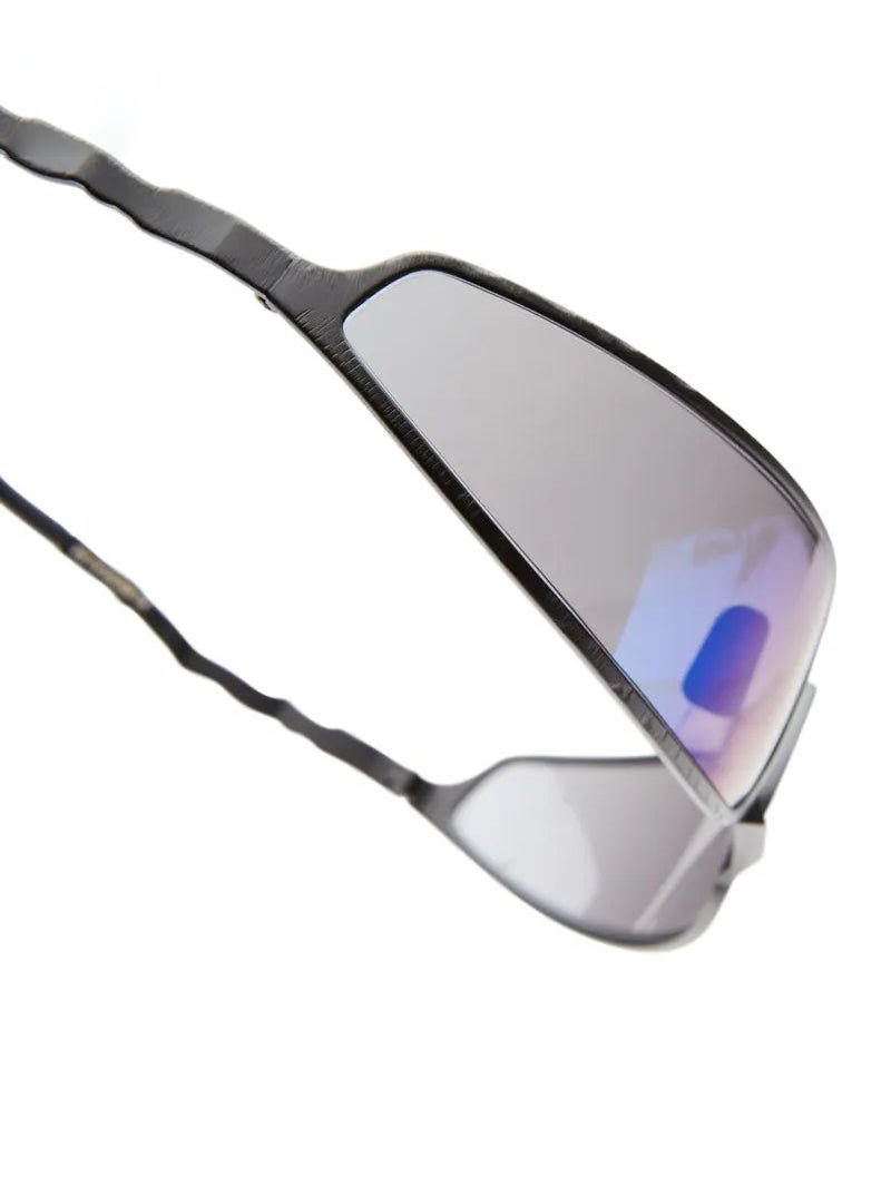 KUBORAUM H34 Black Matt sunglasses, side profile.