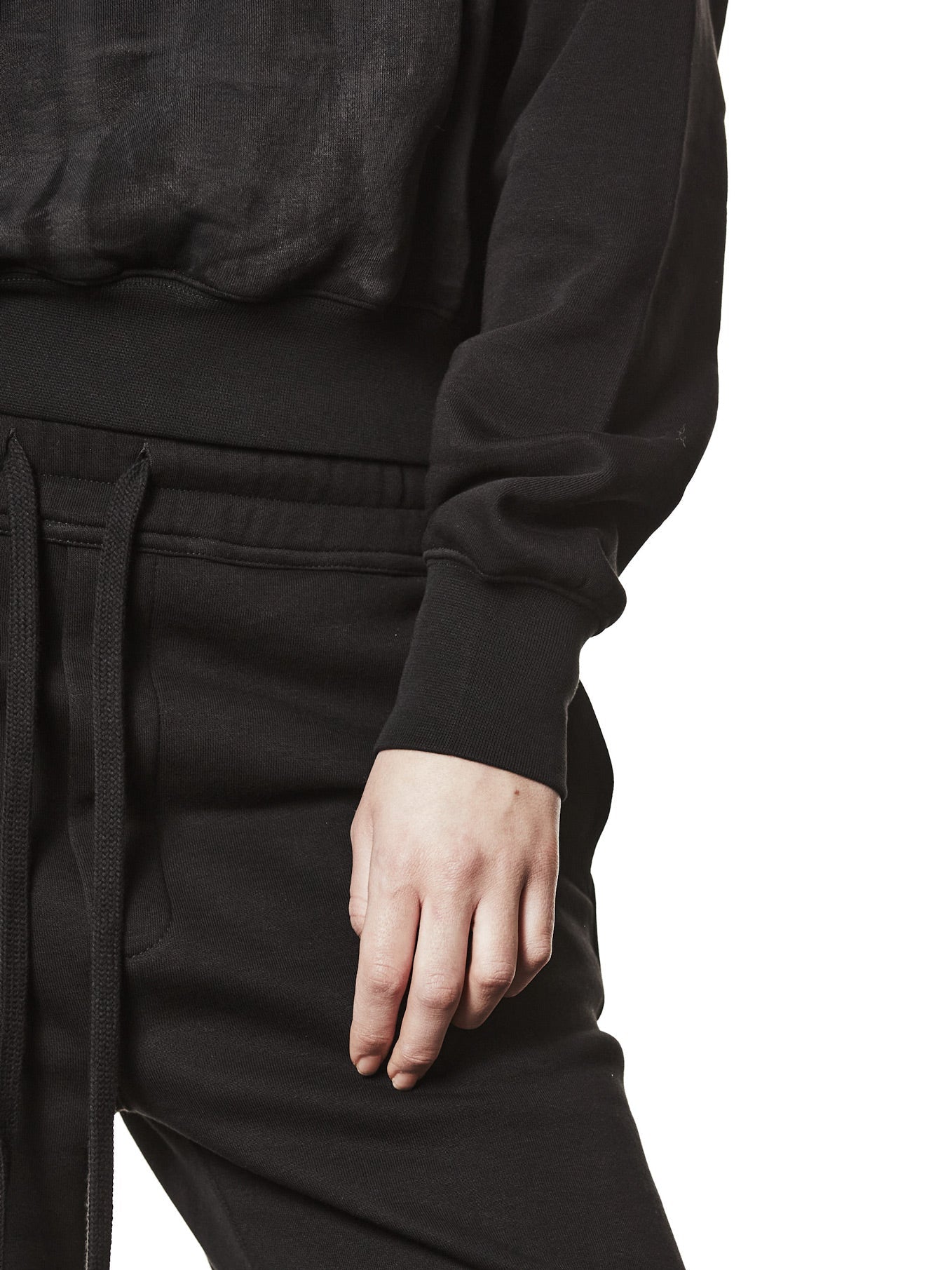 Hand - Painted Cotton Hoodie - by THOM KROM