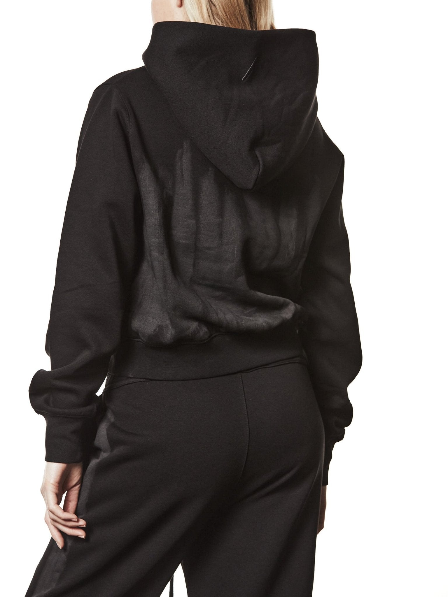 Hand - Painted Cotton Hoodie - by THOM KROM