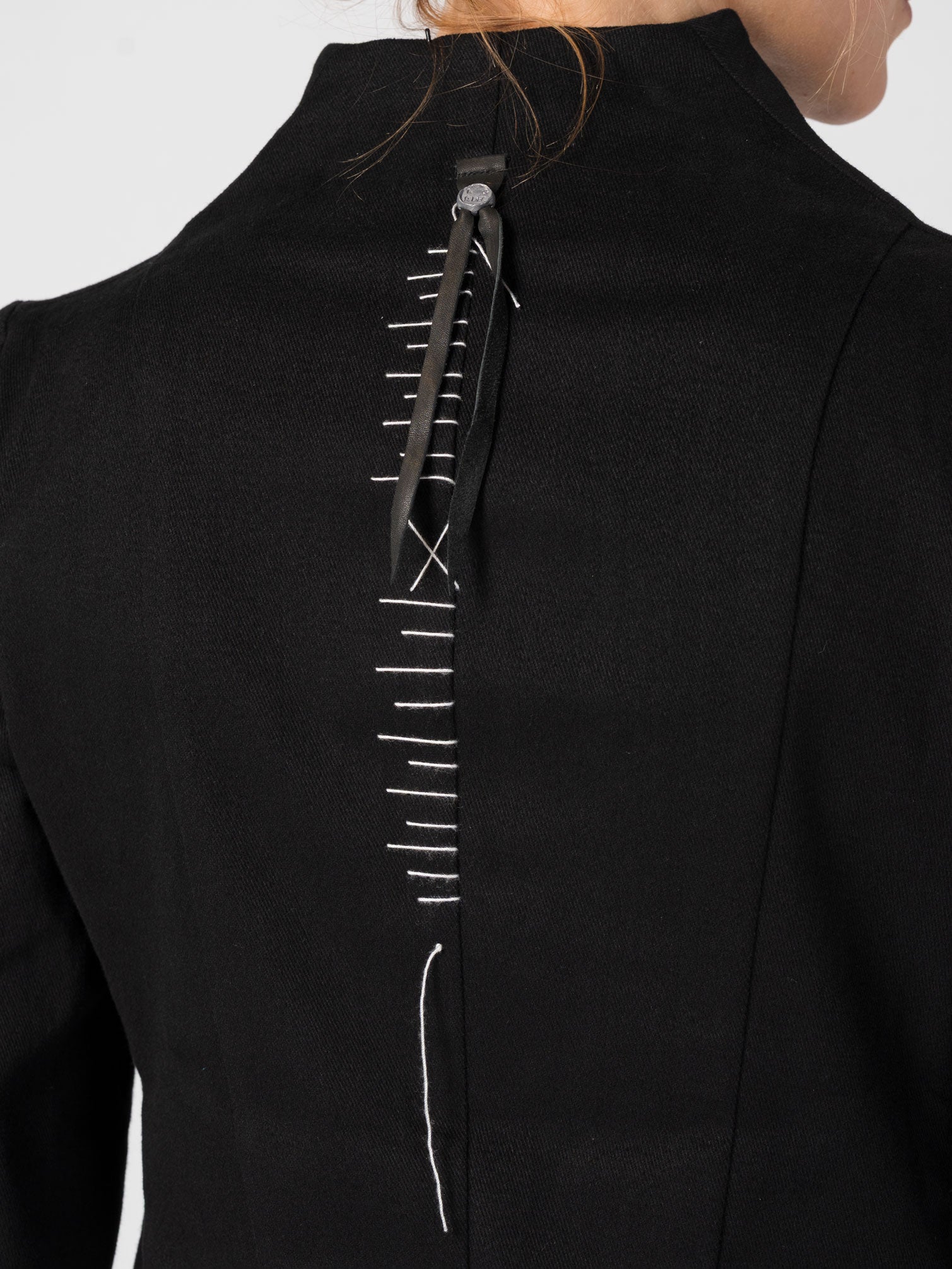 Hand - Stitched Cotton Jacket - by 139DEC