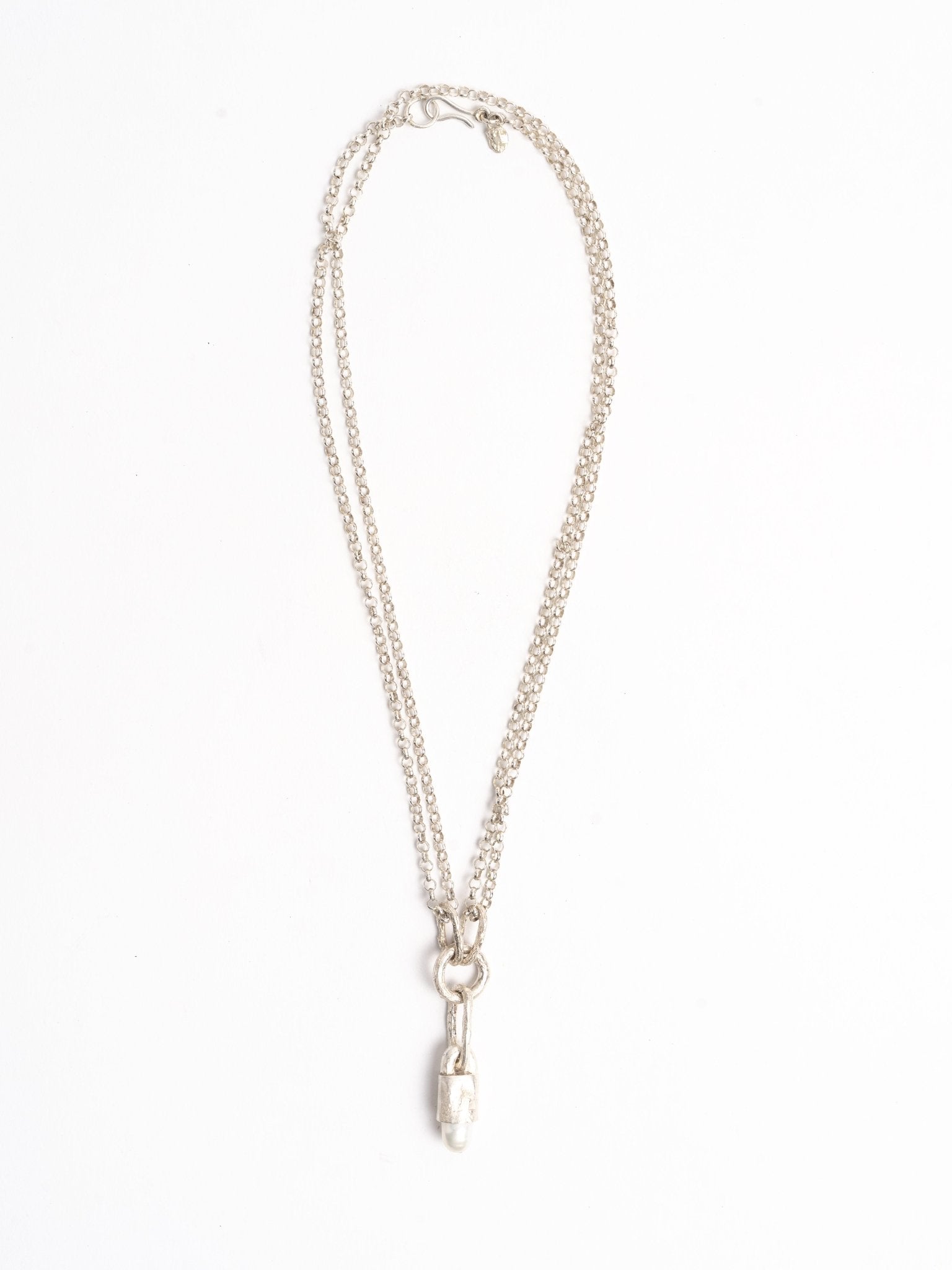 Hanging Pearl Necklace - by MAYA NOACH