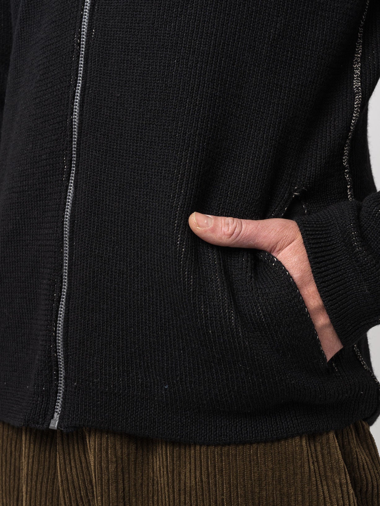 High - Neck Zip - Up Jacket - by TRANSIT UOMO