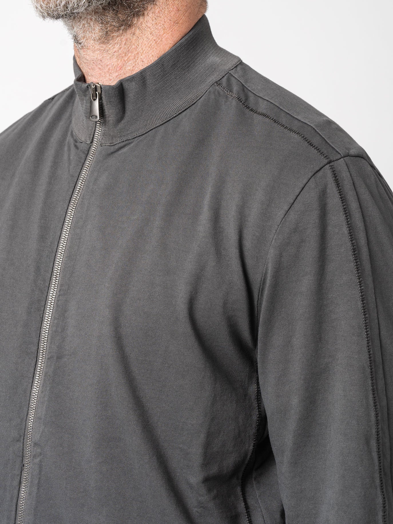 High - Neck Zip - Up Jacket - by TRANSIT UOMO